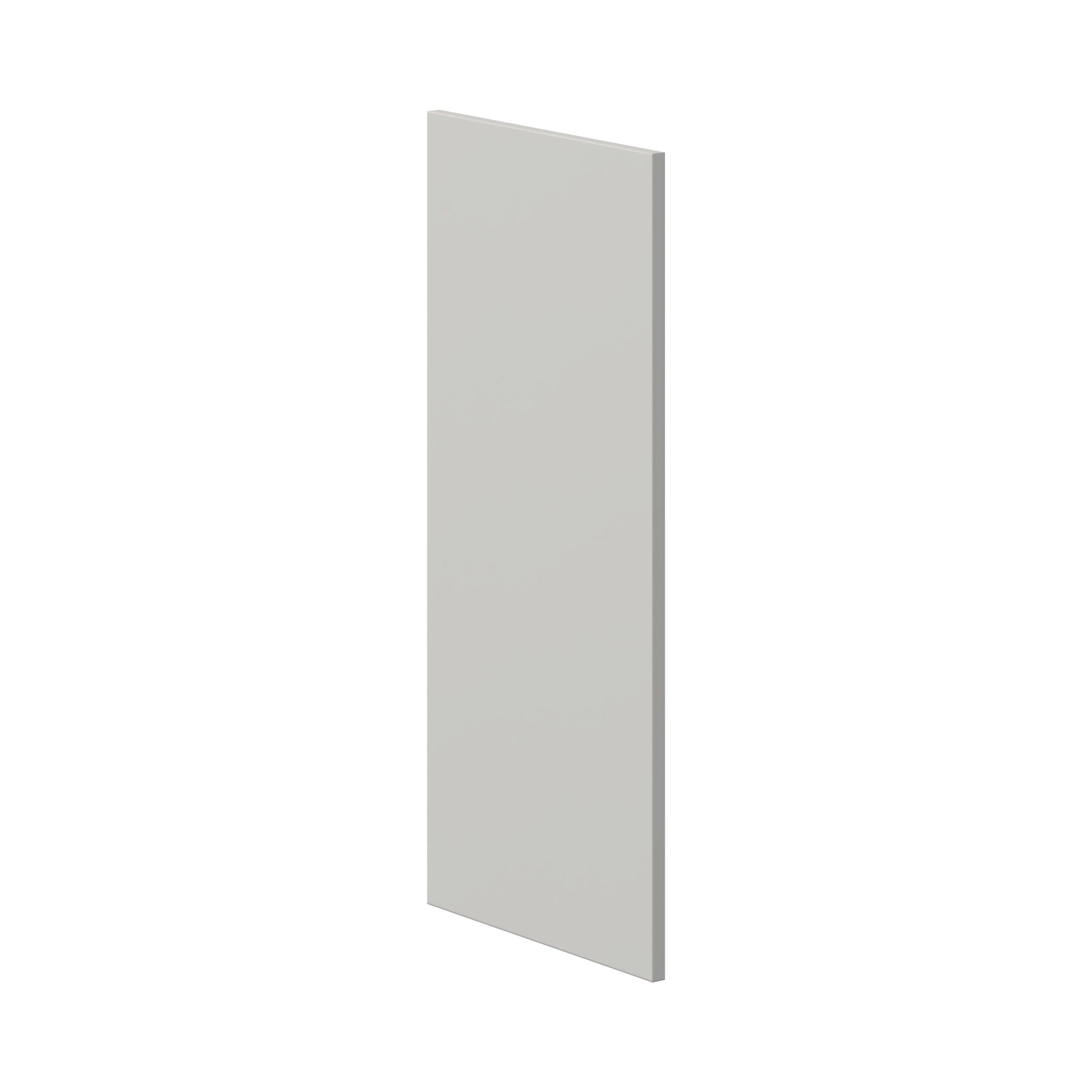 Lenox 32.5x 14.8in. Painted Light Gray Cabinet End Panel