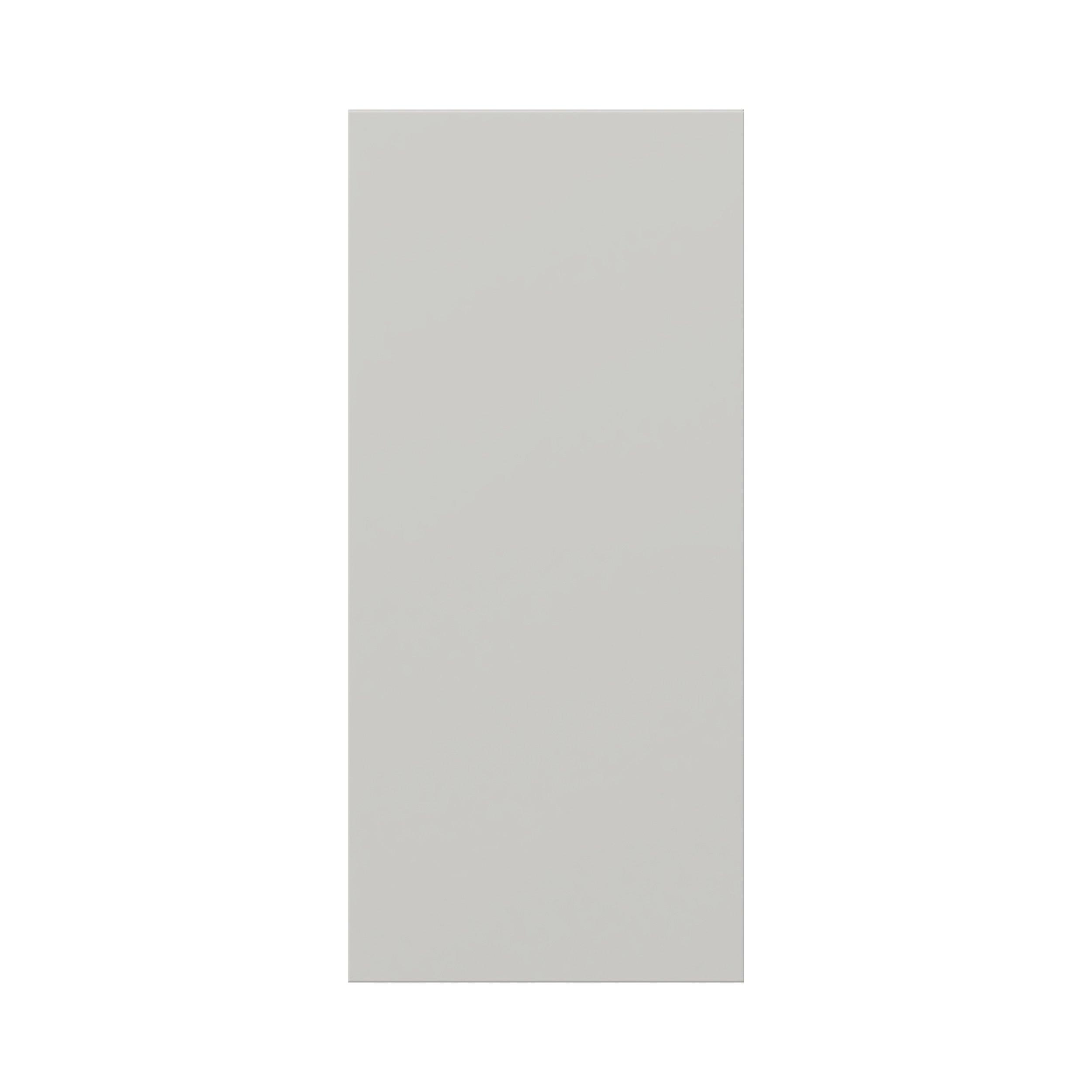 Lenox 32.5x 14.8in. Painted Light Gray Cabinet End Panel