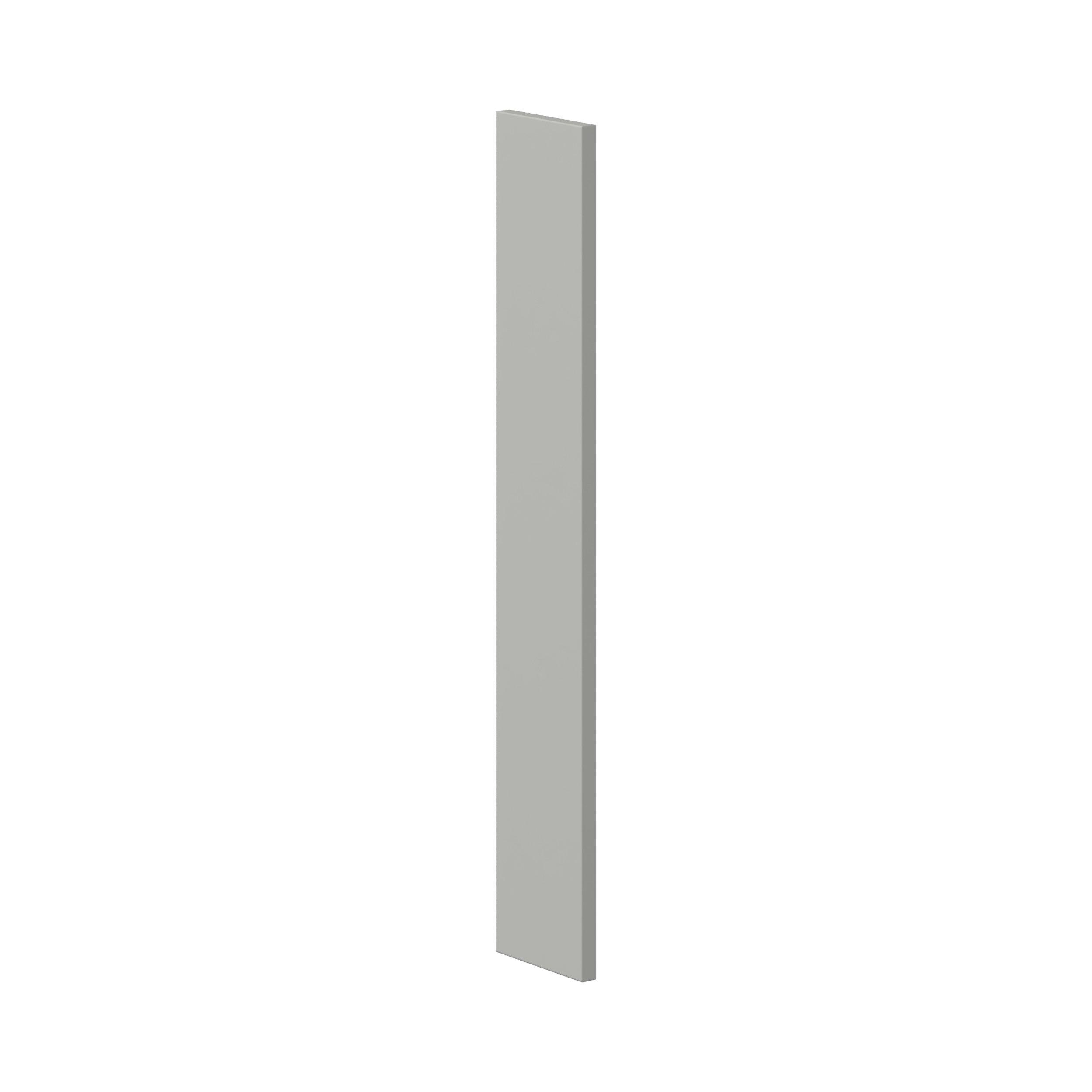 Baxley 6 x 36in. Painted Whisper Gray Plywood Cabinet Fill Strip