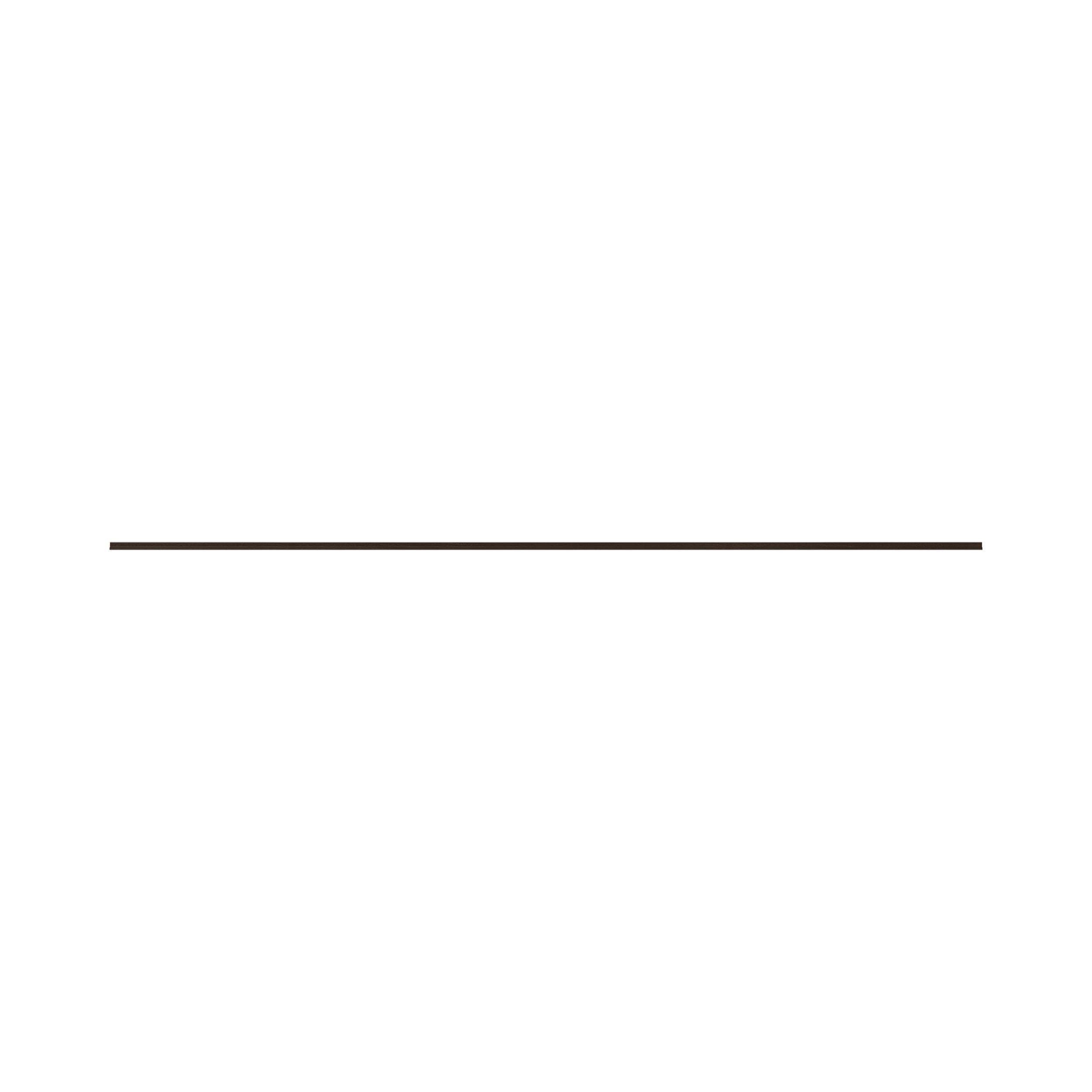 Baxley 96 x 0.7in. Stained Cocoa Plywood Cabinet Outside Corner Molding