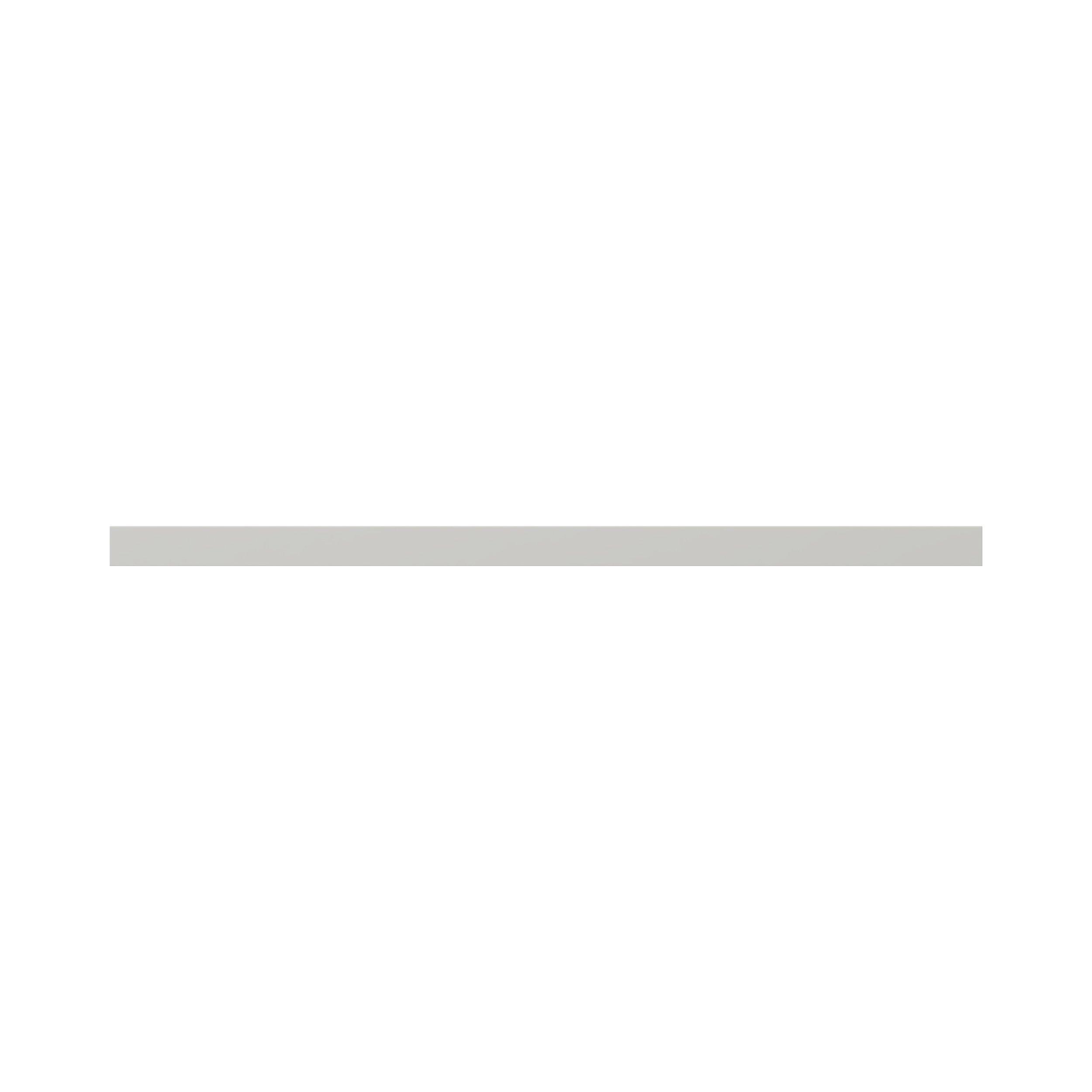 Lenox 4.5x 96in. Painted Light Gray Cabinet Toekick