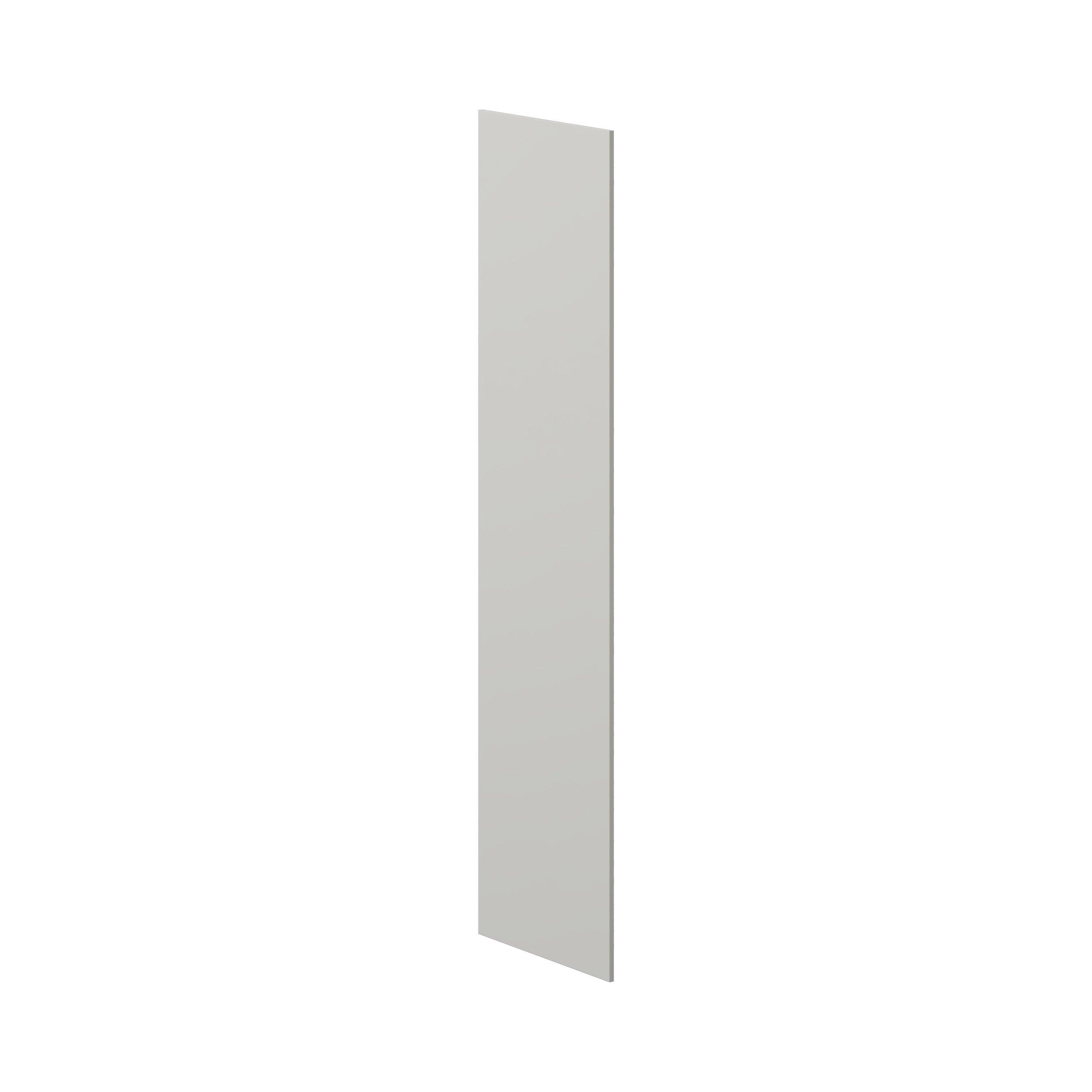 Lenox 24.57x 96in. Painted Light Gray Cabinet End Panel