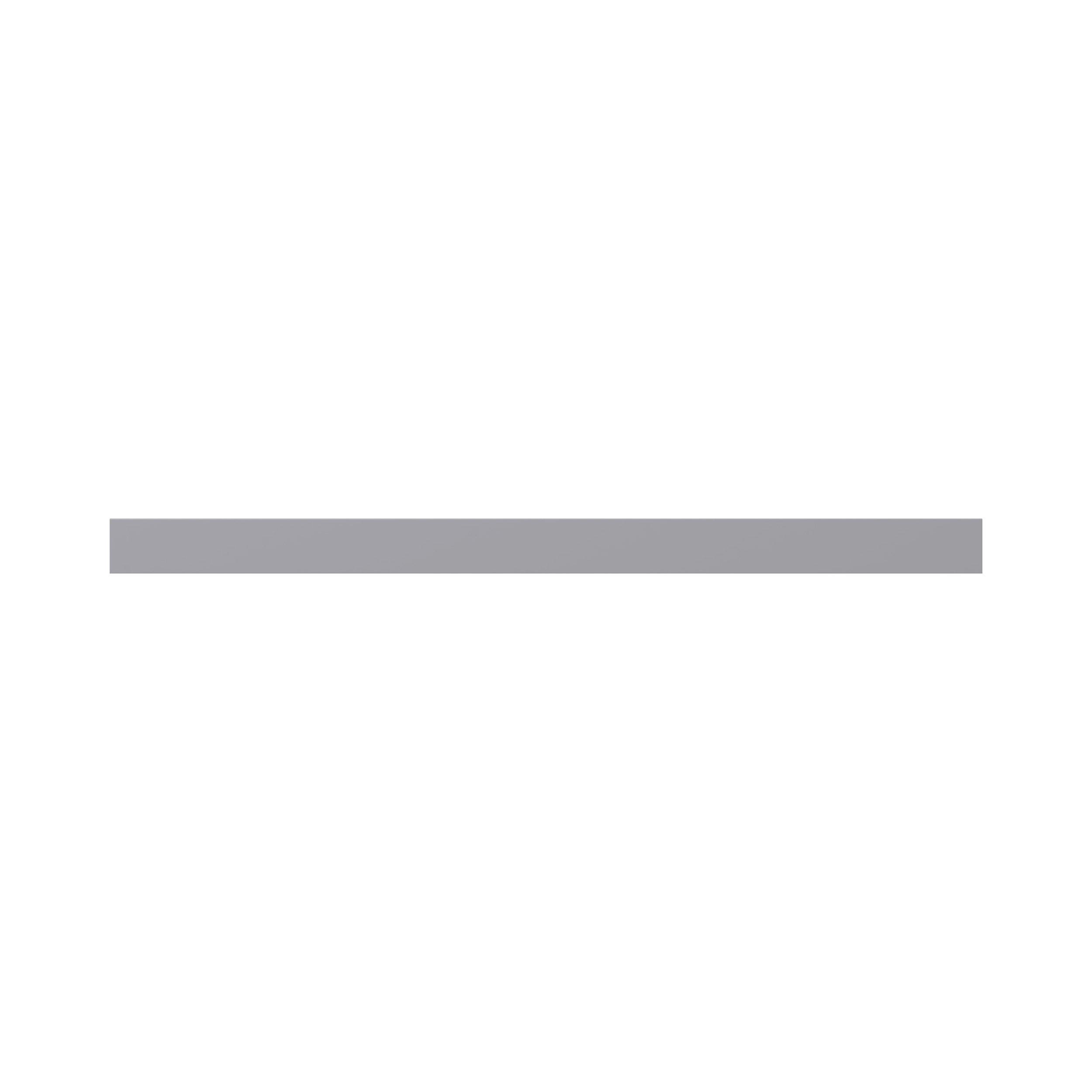 Candler 6 x 96in. Painted Slate Gray Cabinet Filler Strip
