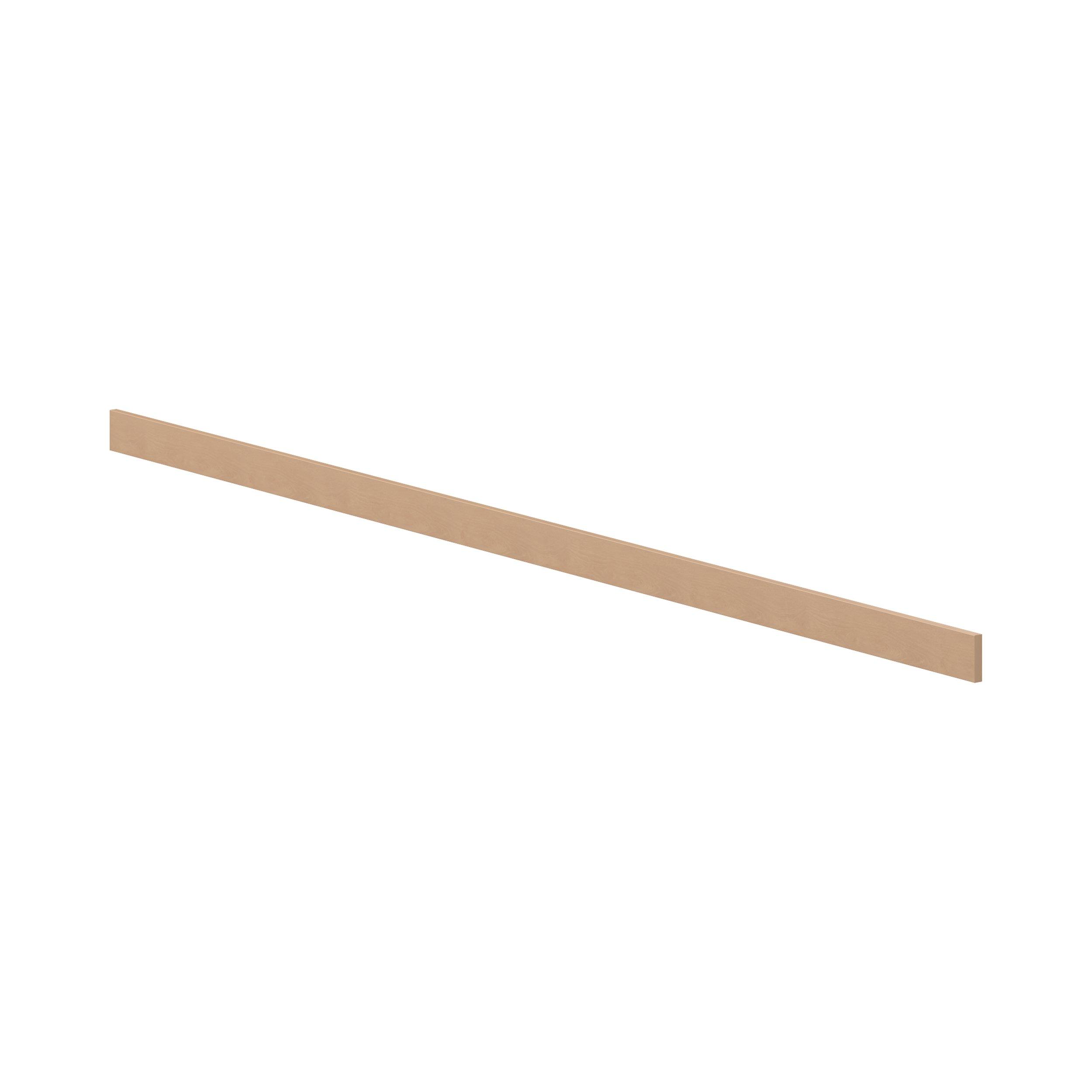 Sugarhill 3x 96in. Stained Sugar Cookie Cabinet Filler Strip