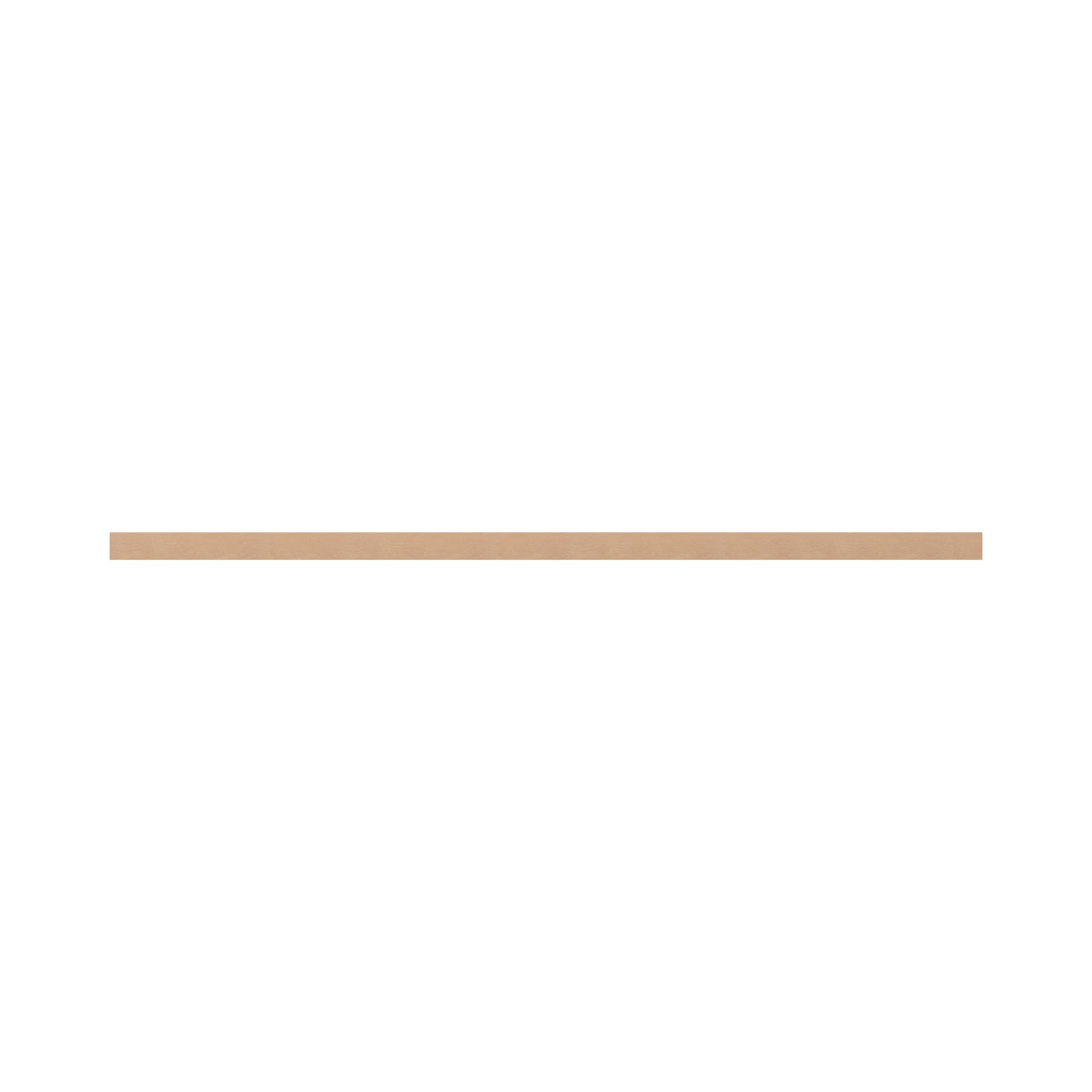 Sugarhill 3x 96in. Stained Sugar Cookie Cabinet Filler Strip