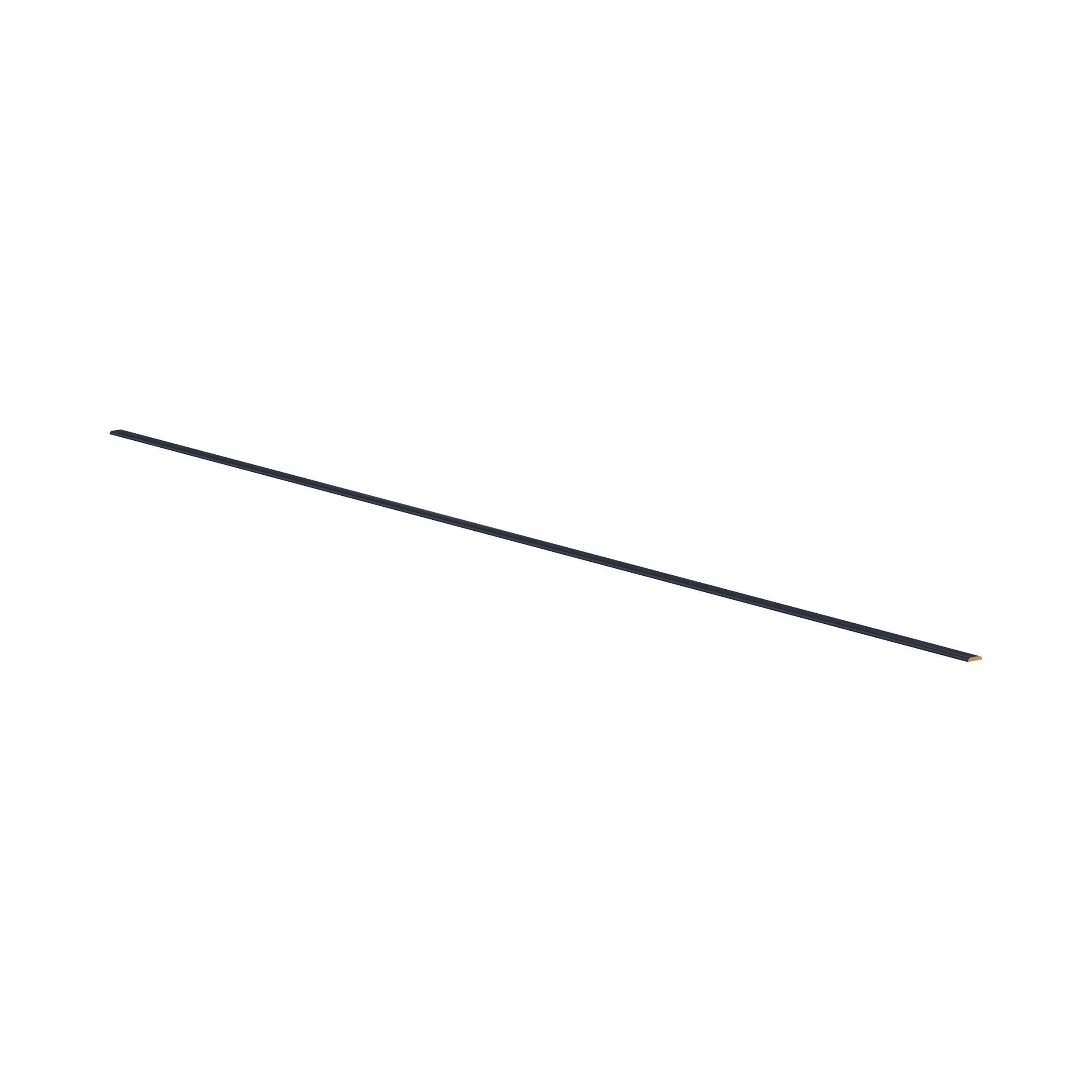 Peachtree 96x 0.2in. Painted Midnight Blue Cabinet Scribe Molding