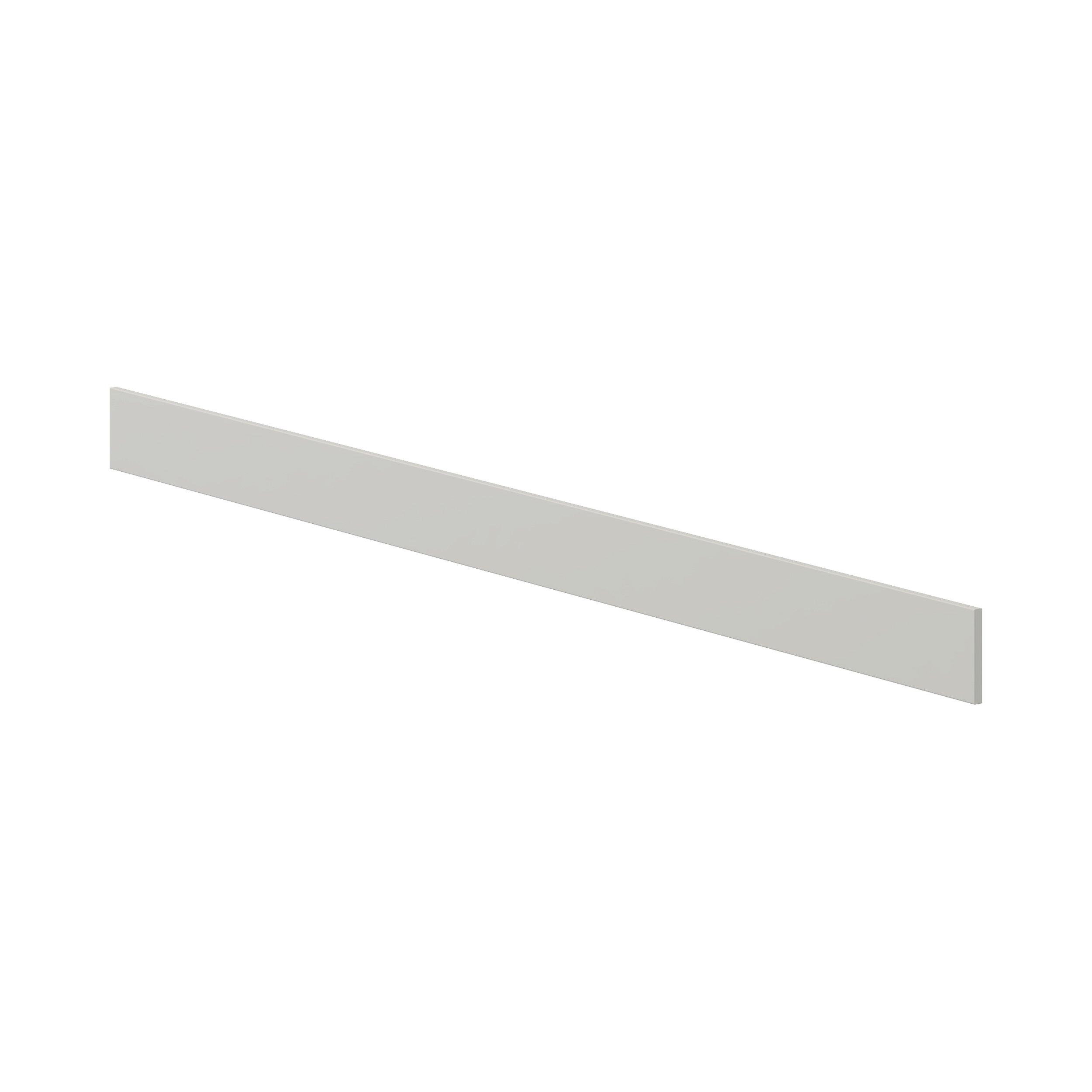 Lenox 6x 96in. Painted Light Gray Cabinet Filler Strip