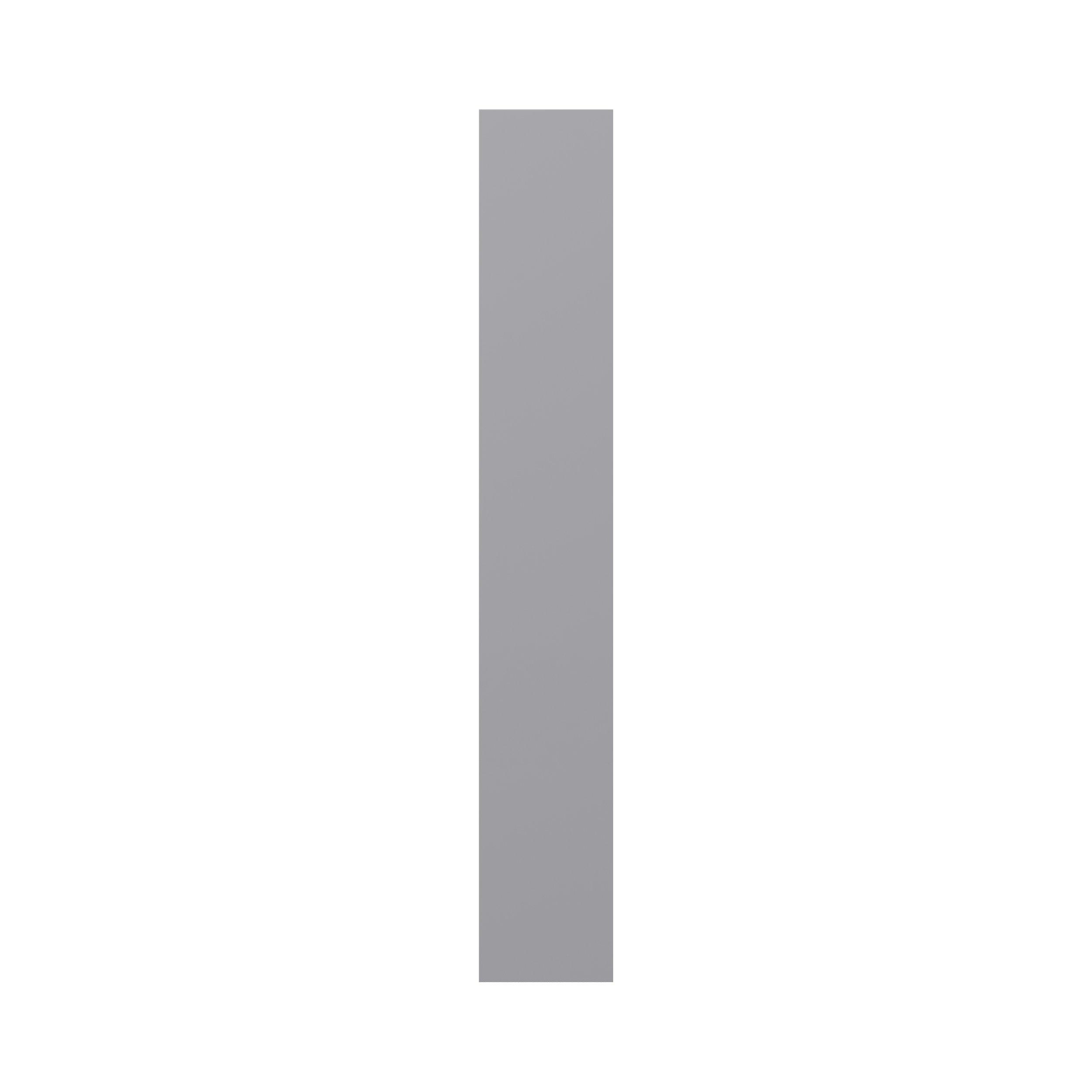 Candler 14.81 x 96in. Painted Slate Gray Cabinet End Panel