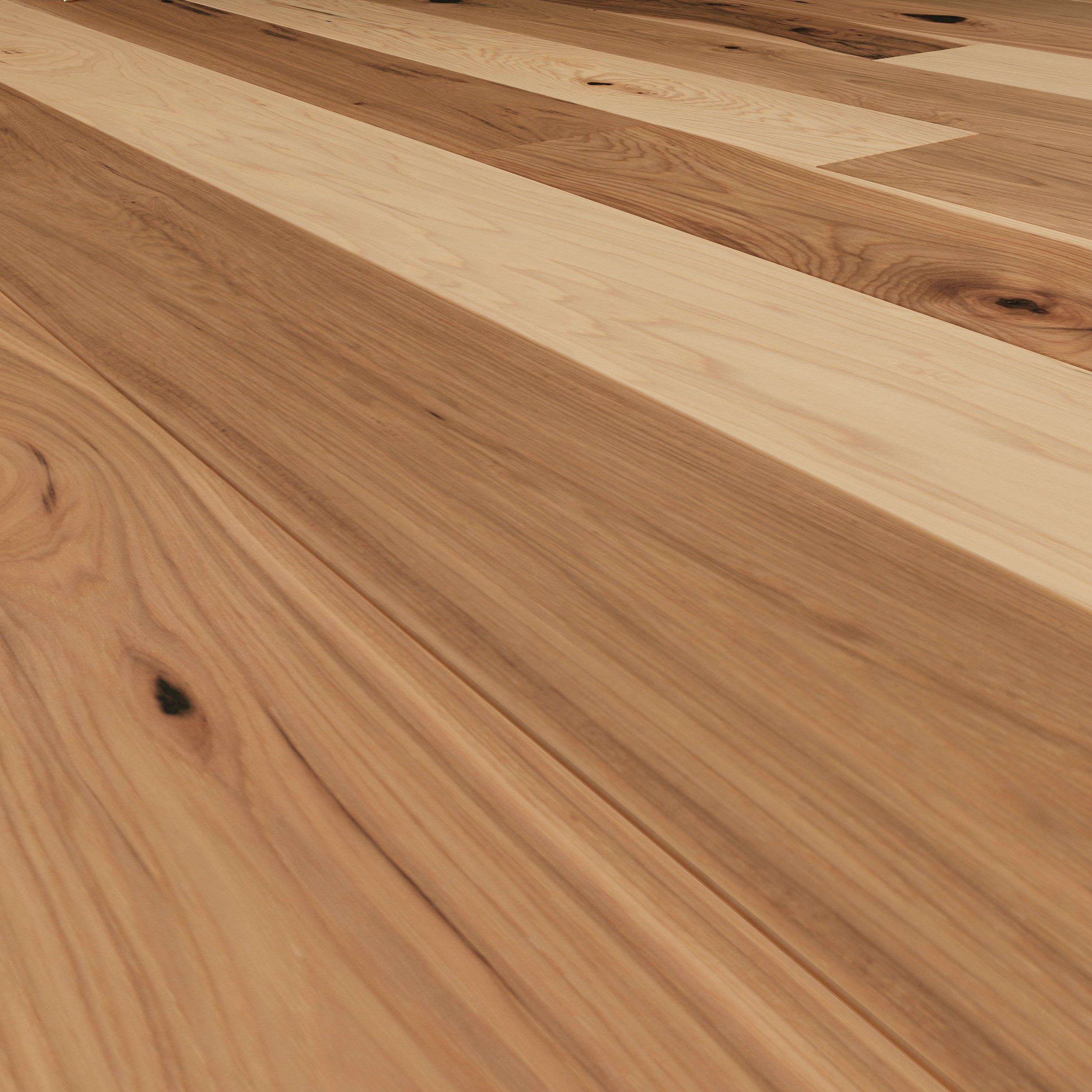 Rustic Hickory Smooth Engineered Hardwood