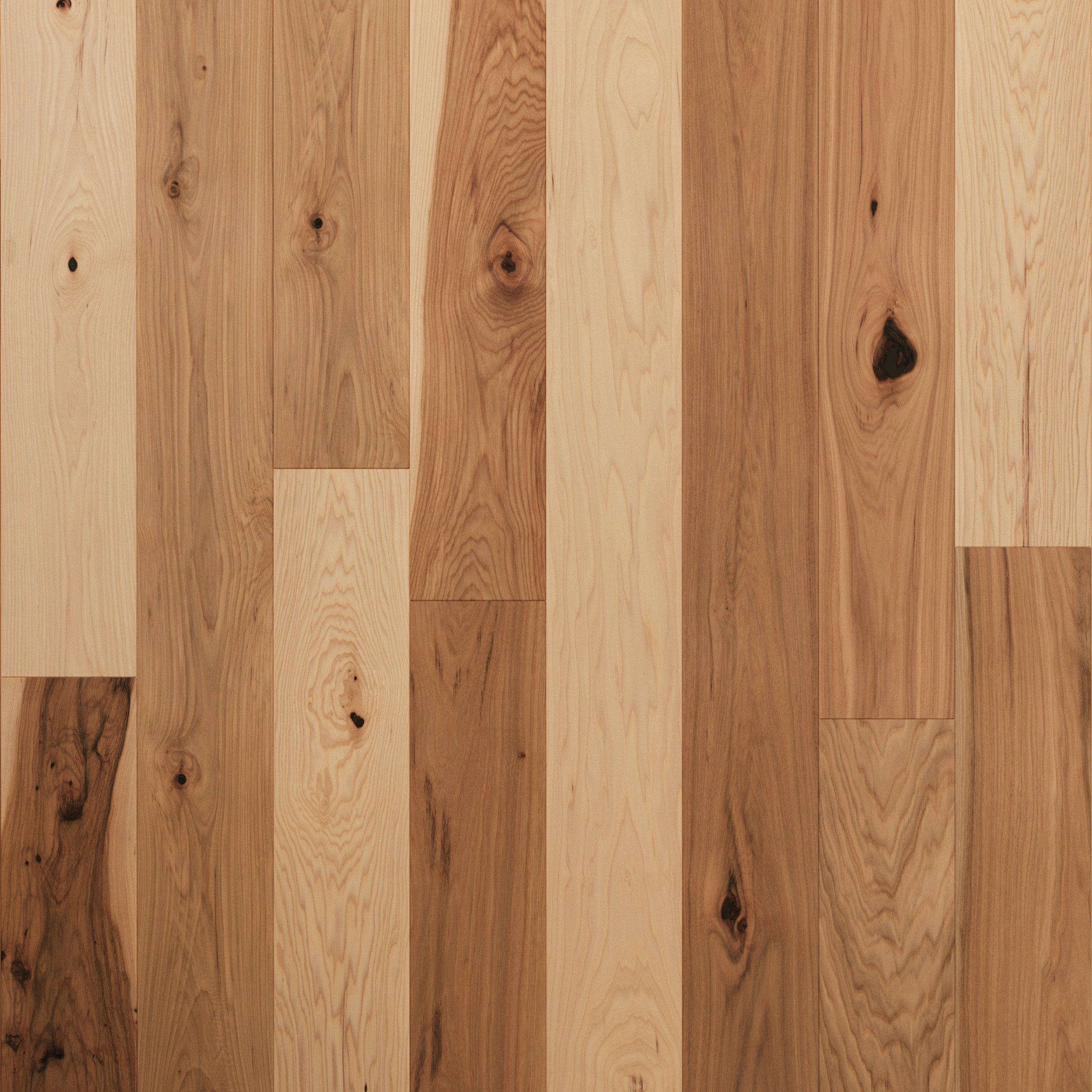 Rustic Hickory Smooth Engineered Hardwood