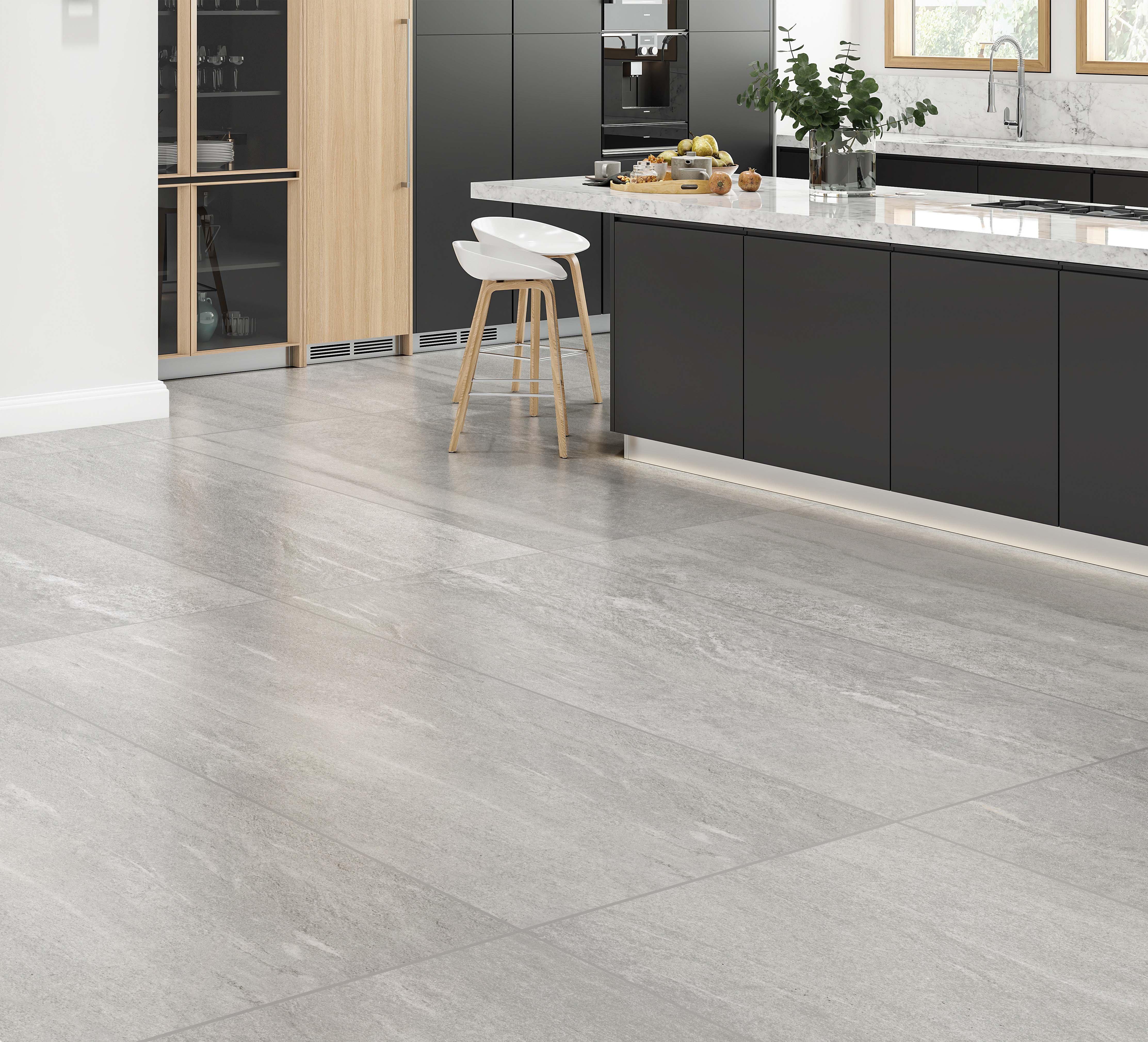 Acadia Gray Matte Porcelain Tile