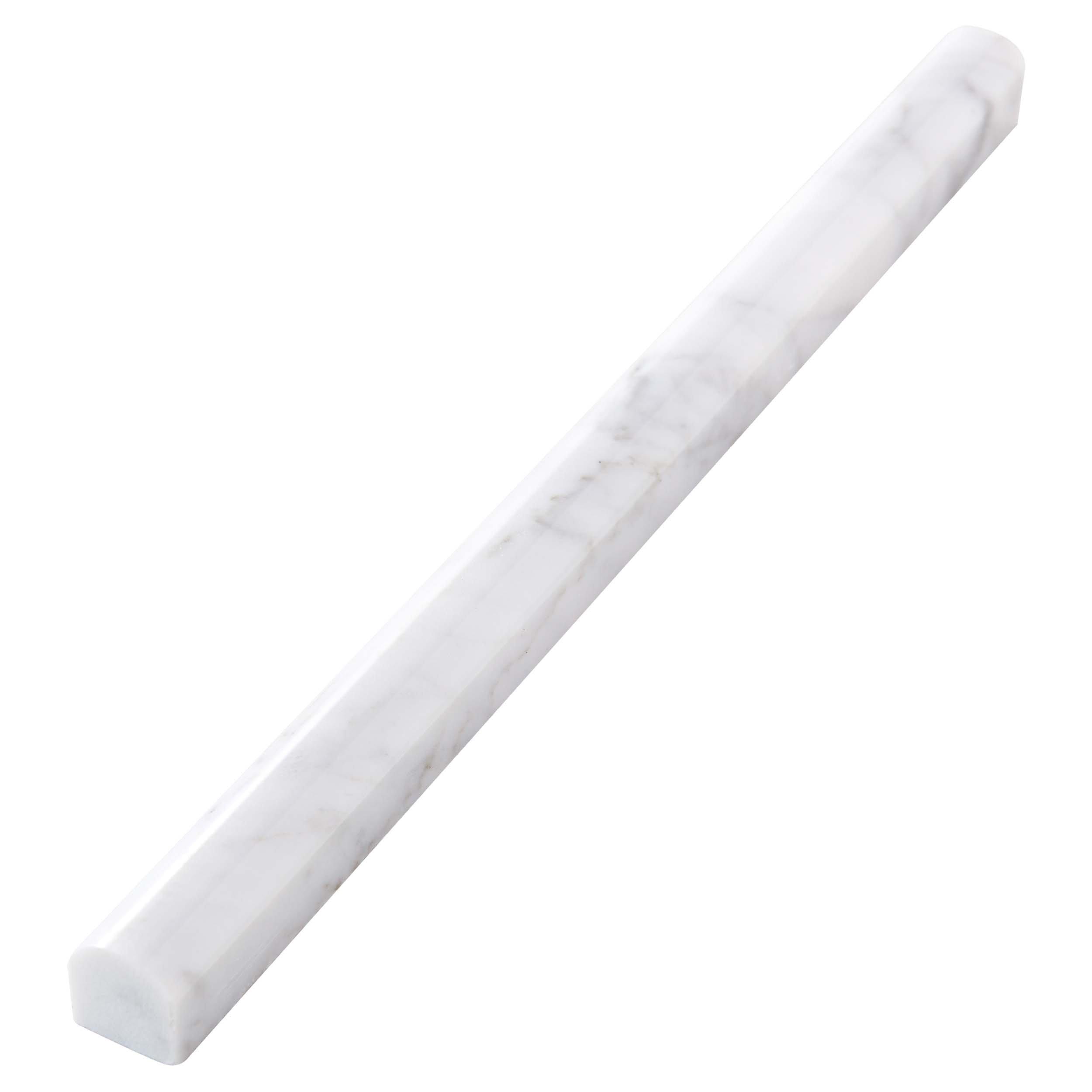 Bianco Carrara Marble Pencil