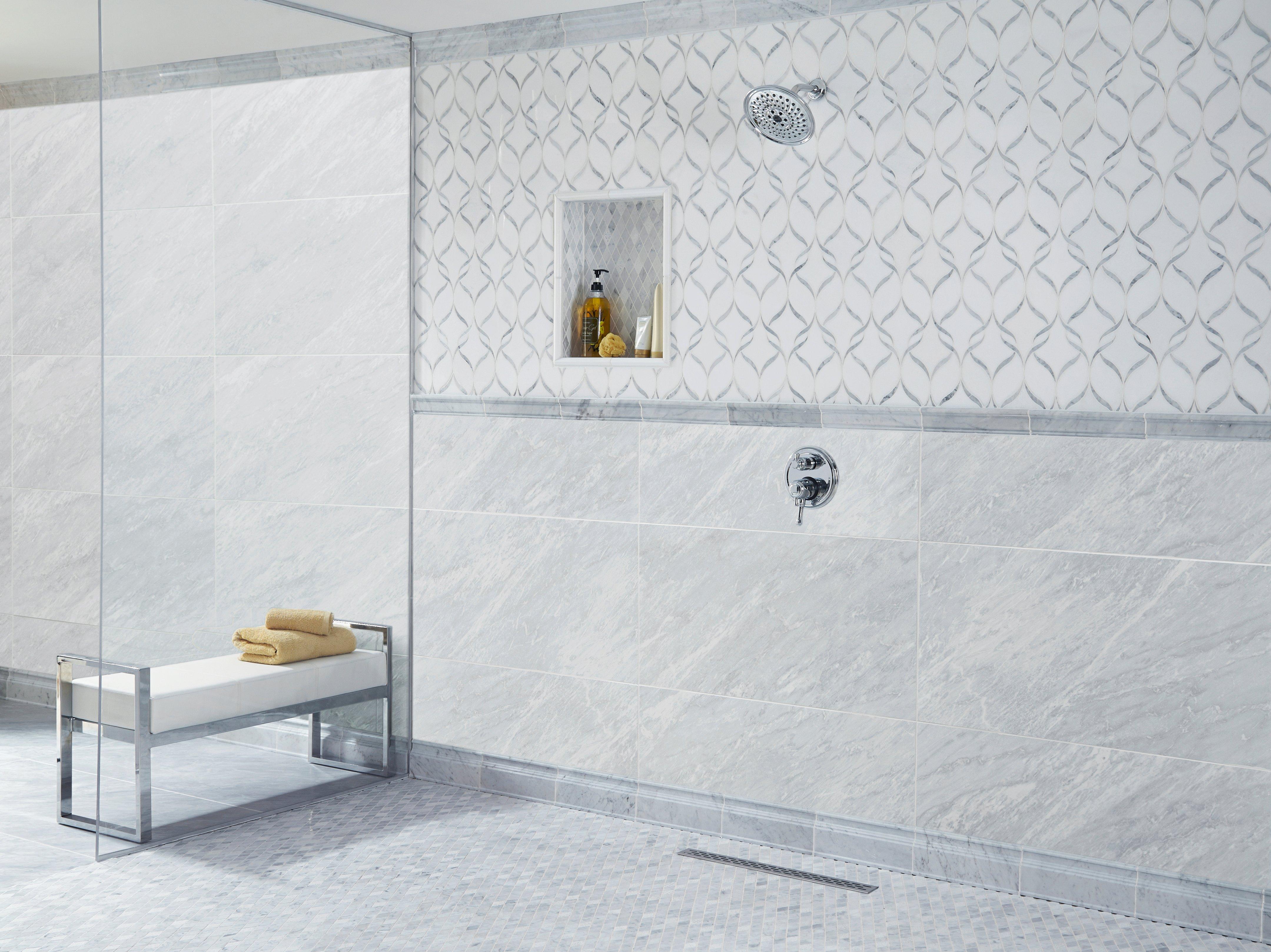 Bianco Carrara Polished Chair Rail