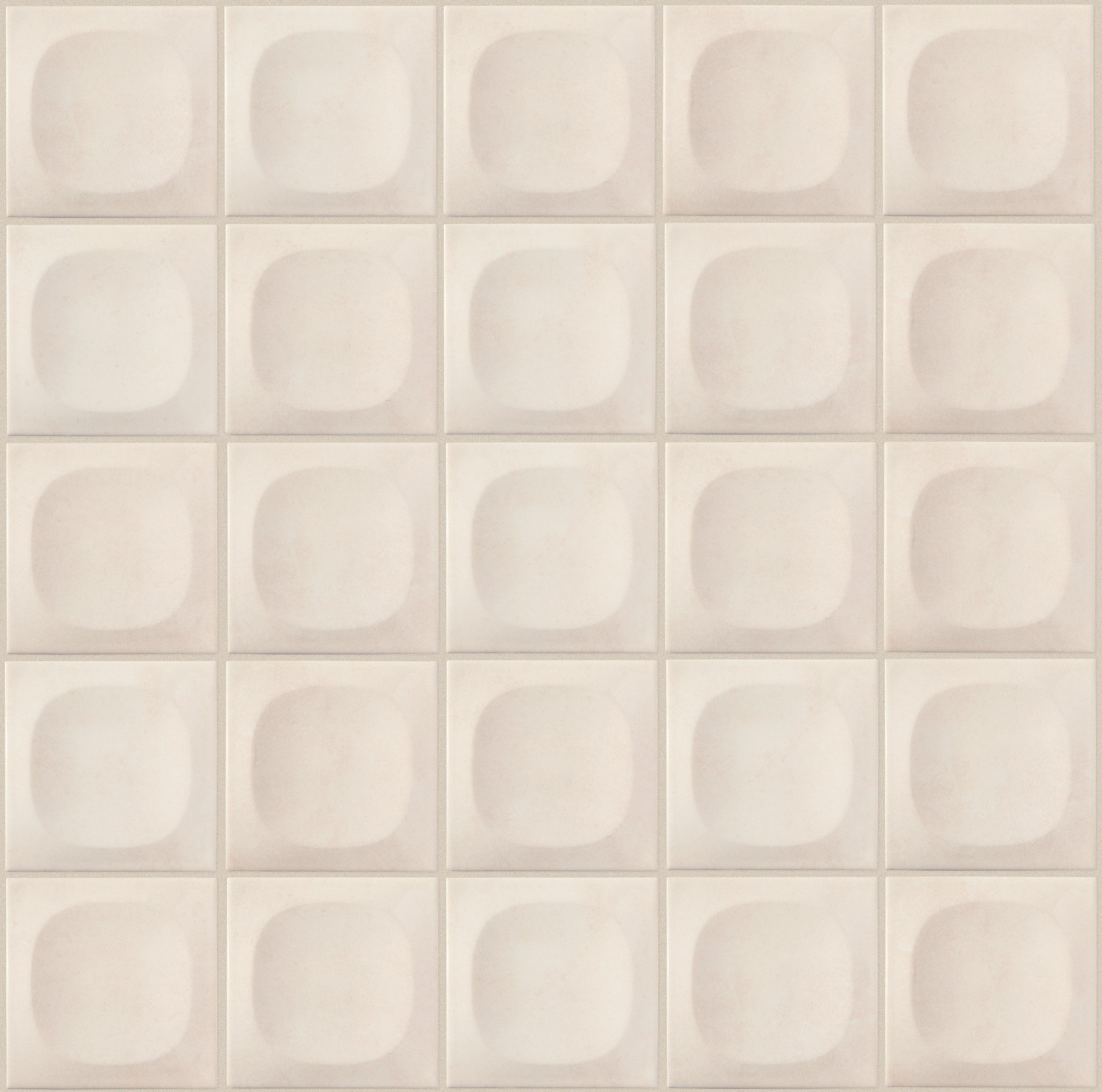 Dimensional Circle Ceramic Tile
