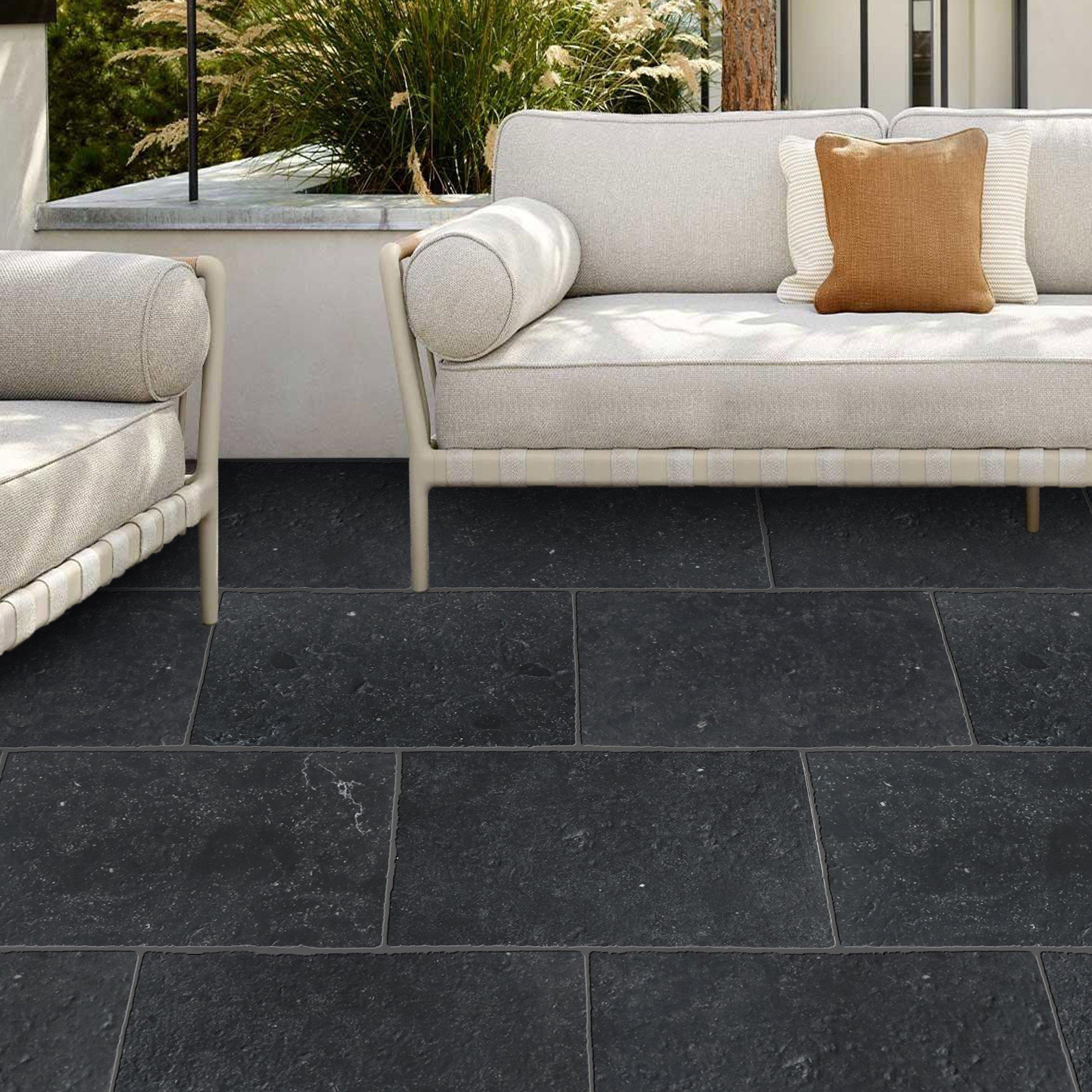 Belgian Blue Antique Limestone Tile