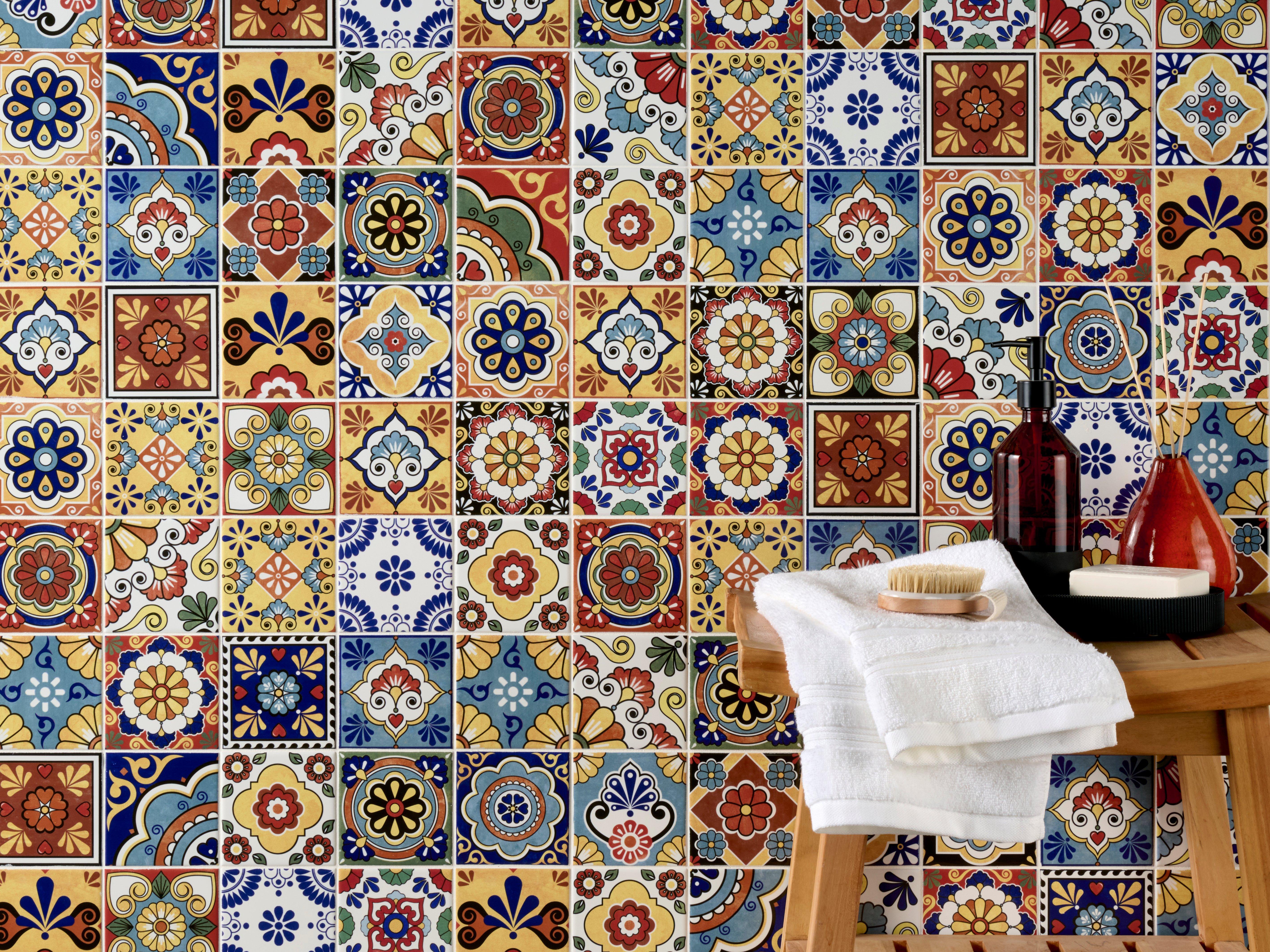 Talavera Polished Porcelain Tile