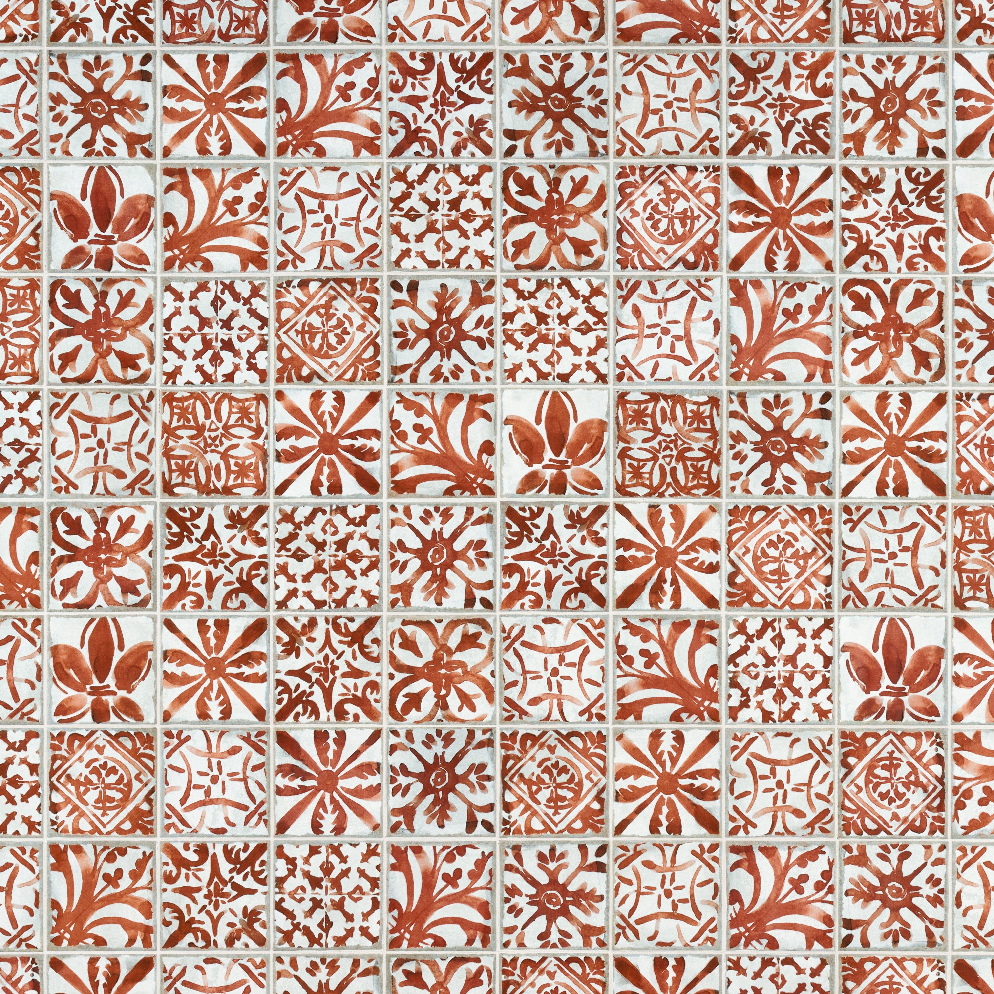Lisboa Rust Multi Finish Ceramic Tile