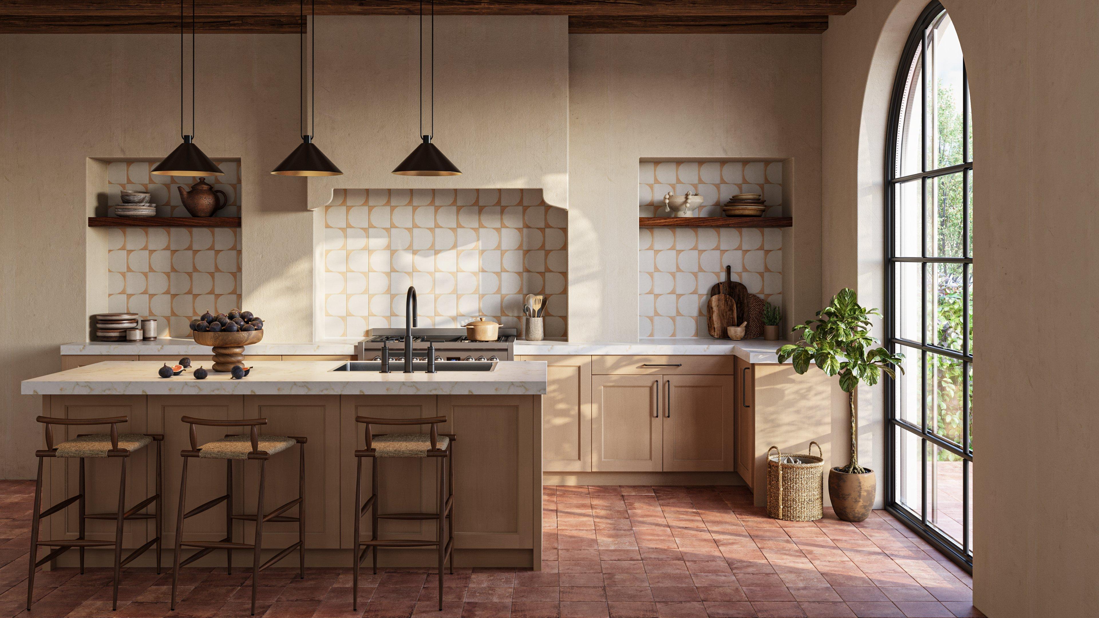 Sugarhill Stained Sugar Cookie Cabinet Door Sample