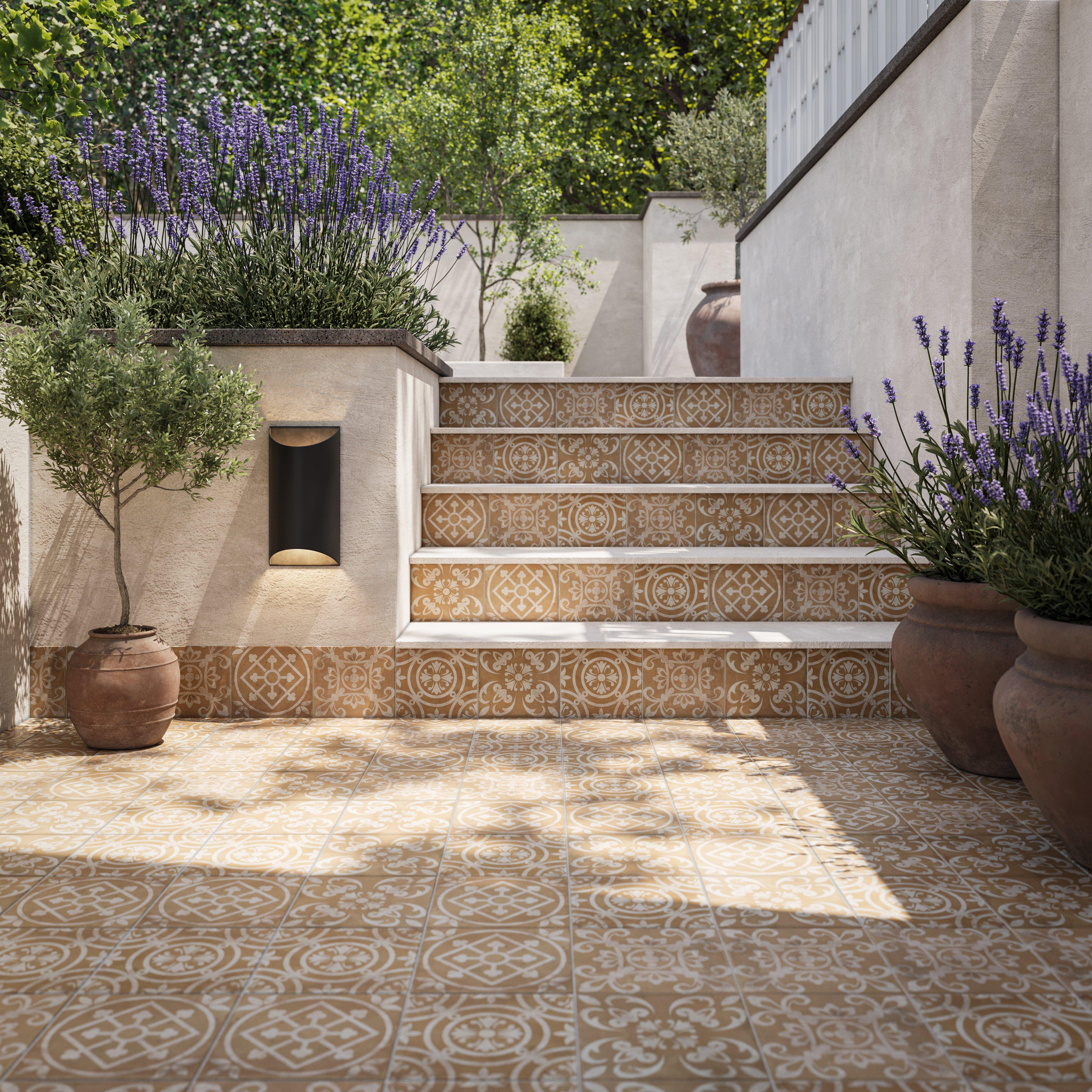 Terracotta Chateau Multi Finish Porcelain Tile