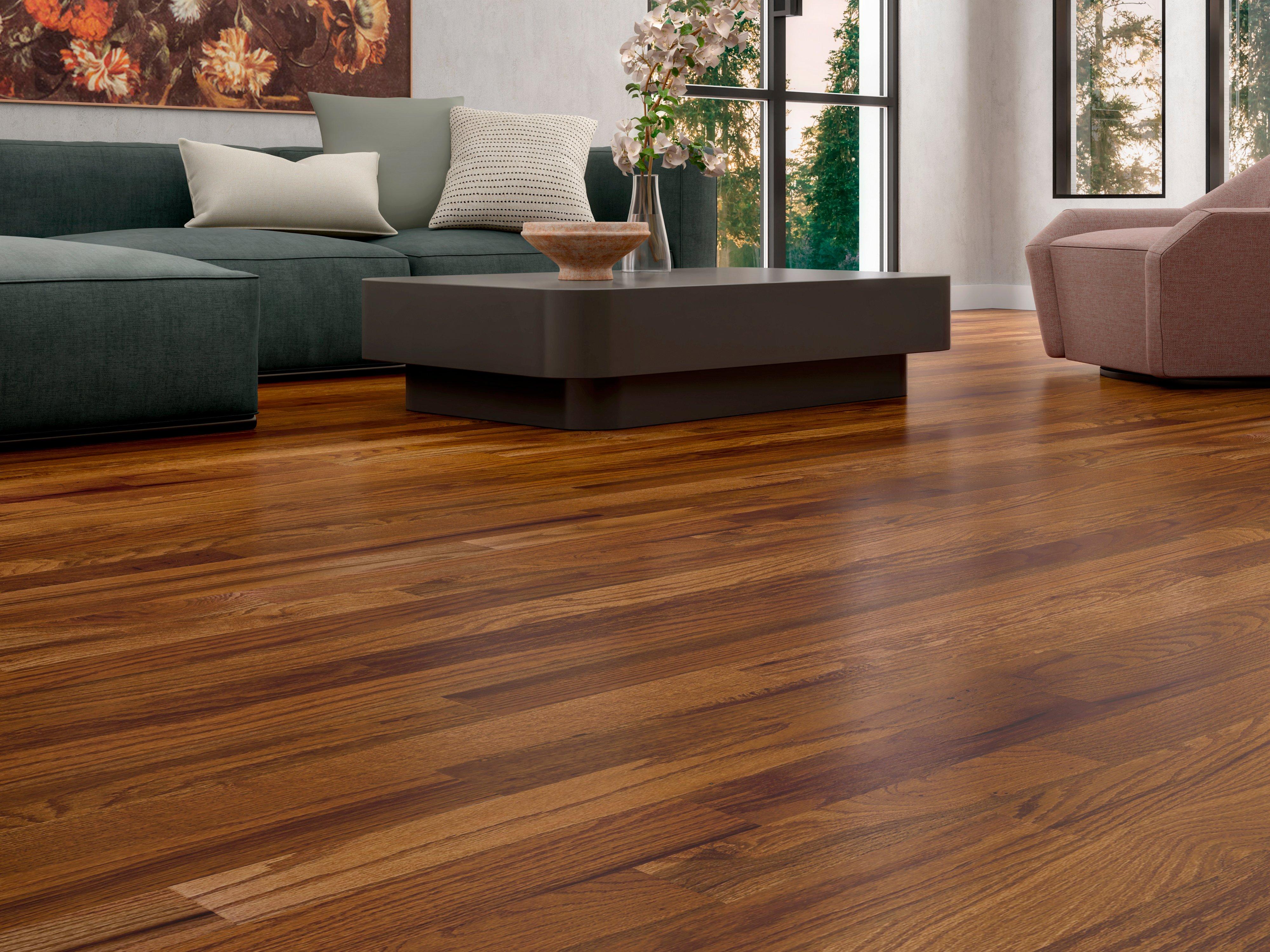 Gunstock Red  Oak Smooth Solid Hardwood