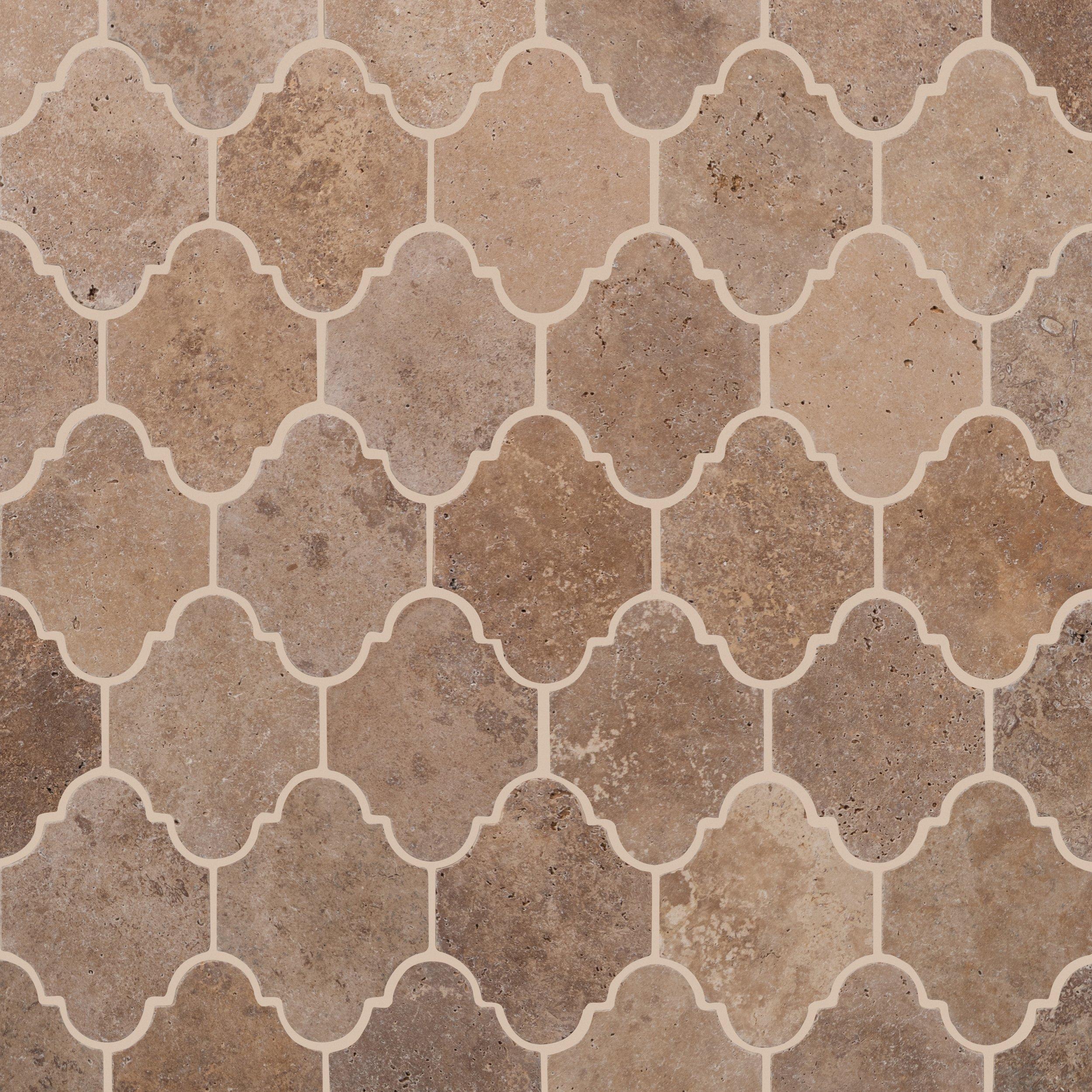Noce San Felipe Tumbled Travertine Tile