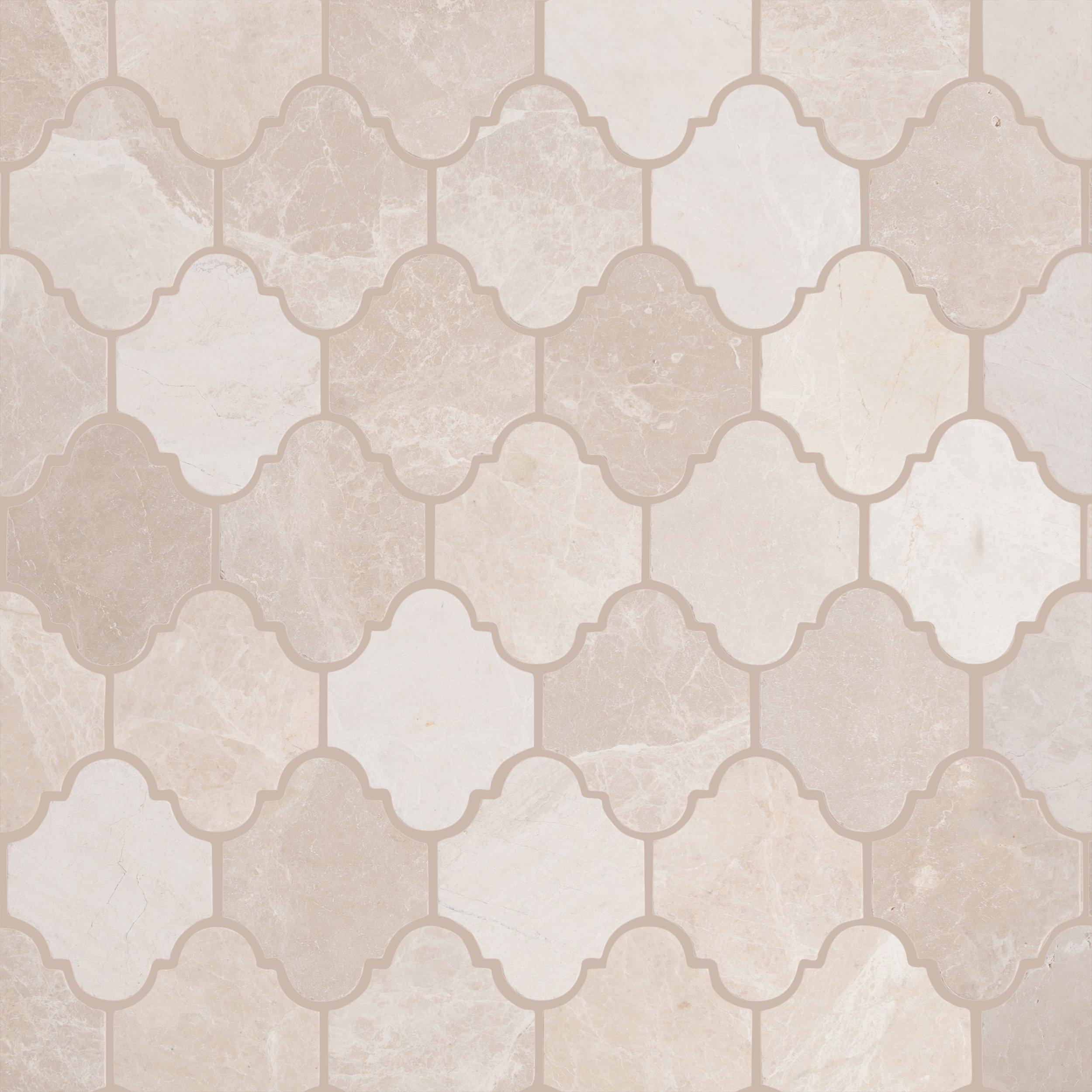 Botticino San Felipe Tumbled Marble Tile
