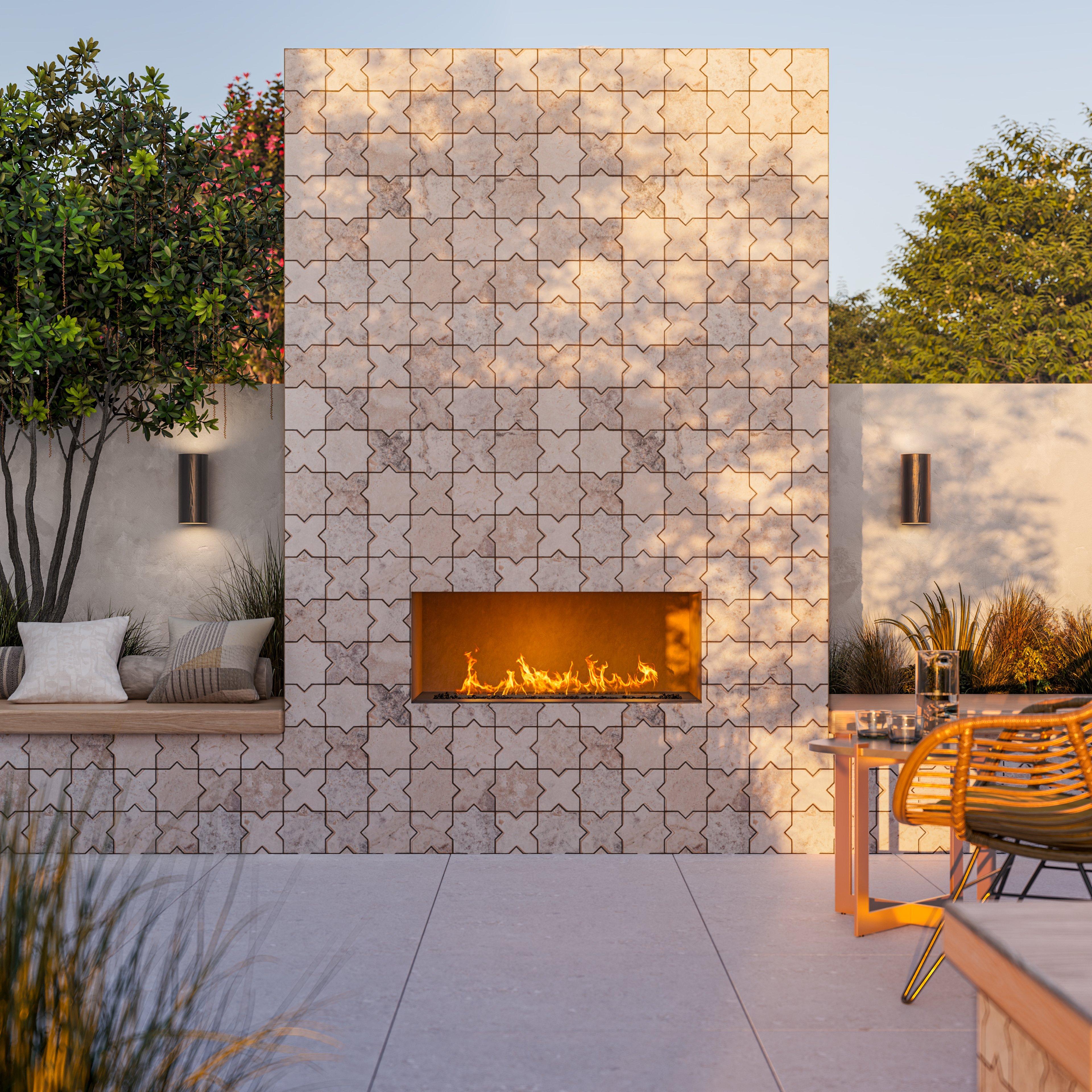 Nantucket Ivory Matte Porcelain Paver