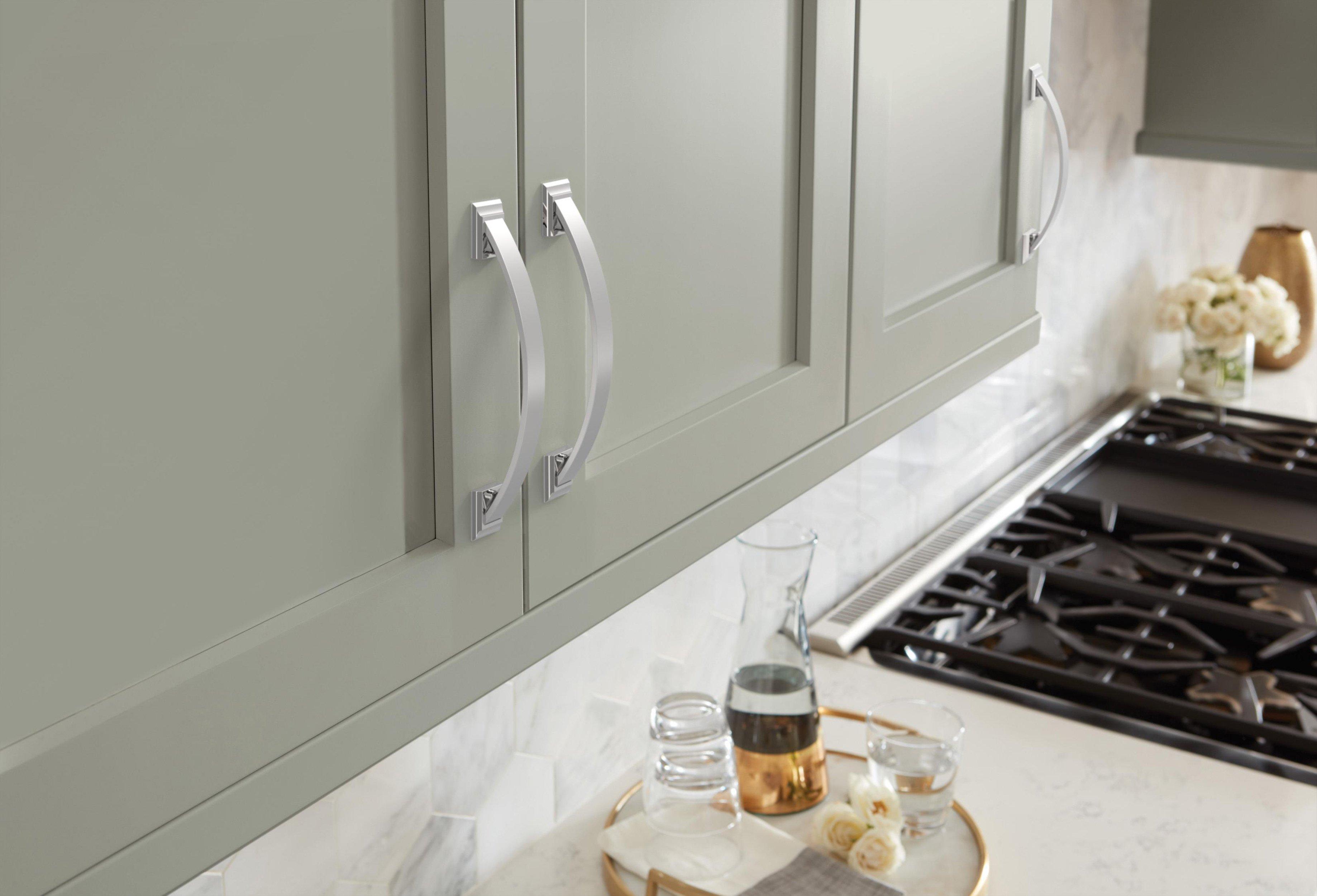 Candler 5-1/16 in. Center-to-Center Polished Chrome Cabinet Pull