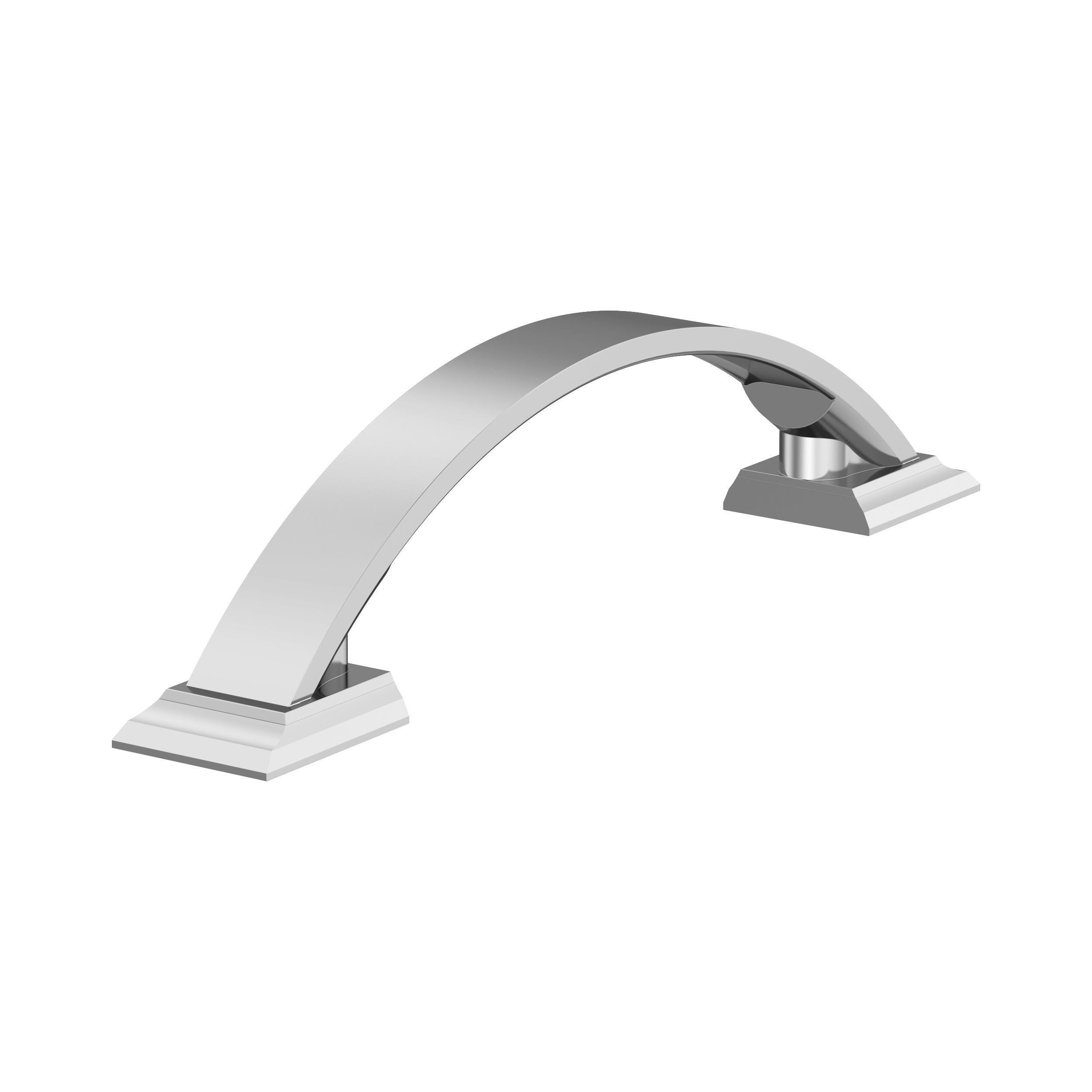 Candler 3-3/4 in. Center-to-Center Polished Chrome Cabinet Pull