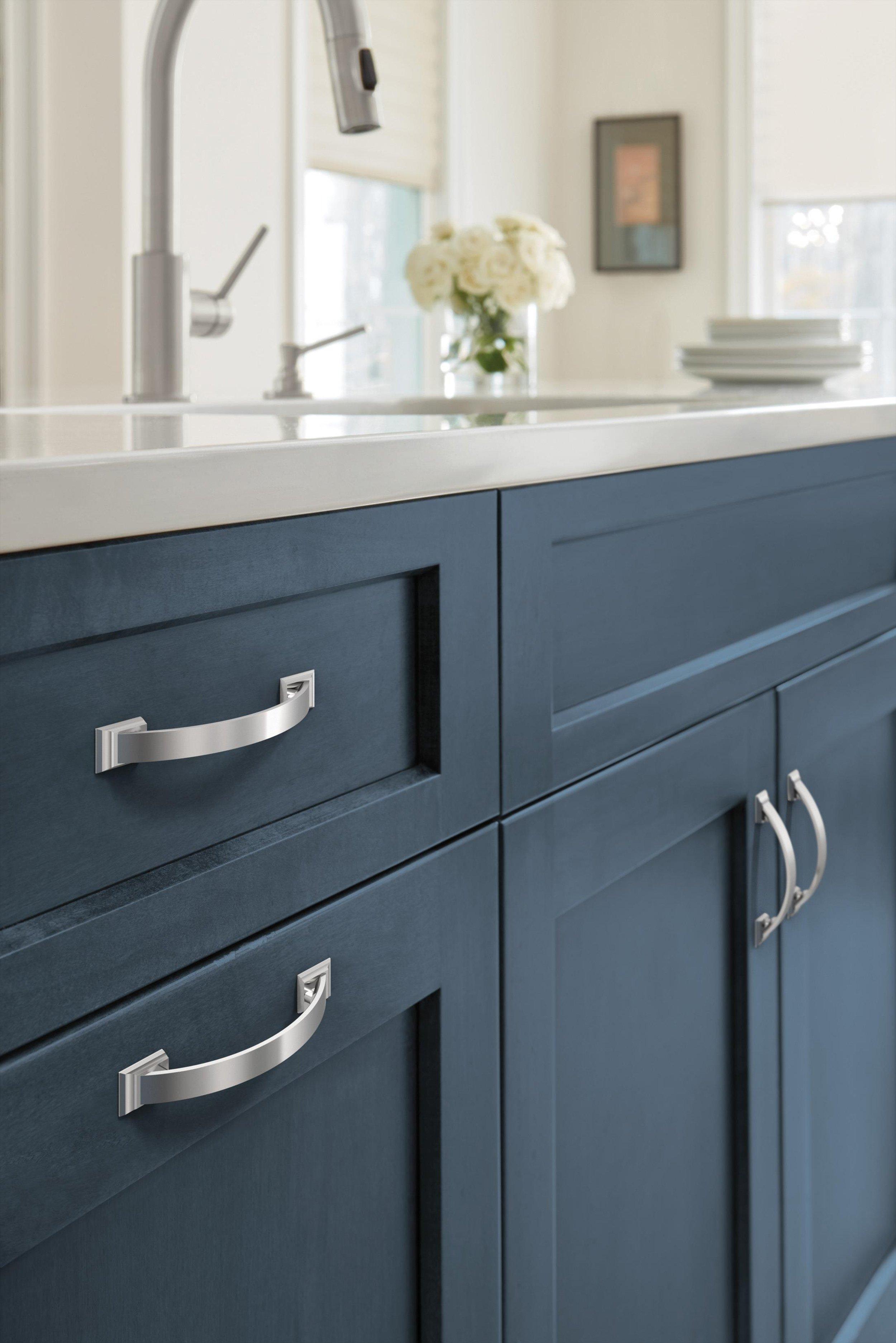 Candler 3-3/4 in. Center-to-Center Polished Chrome Cabinet Pull