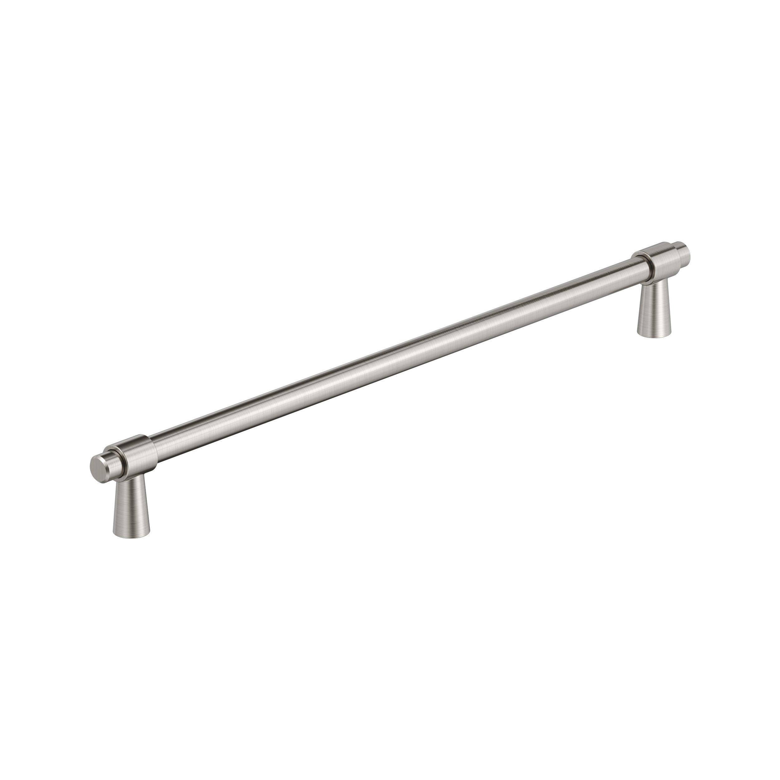 Destine 12-5/8 in. Center-to-Center Satin Nickel Cabinet Pull