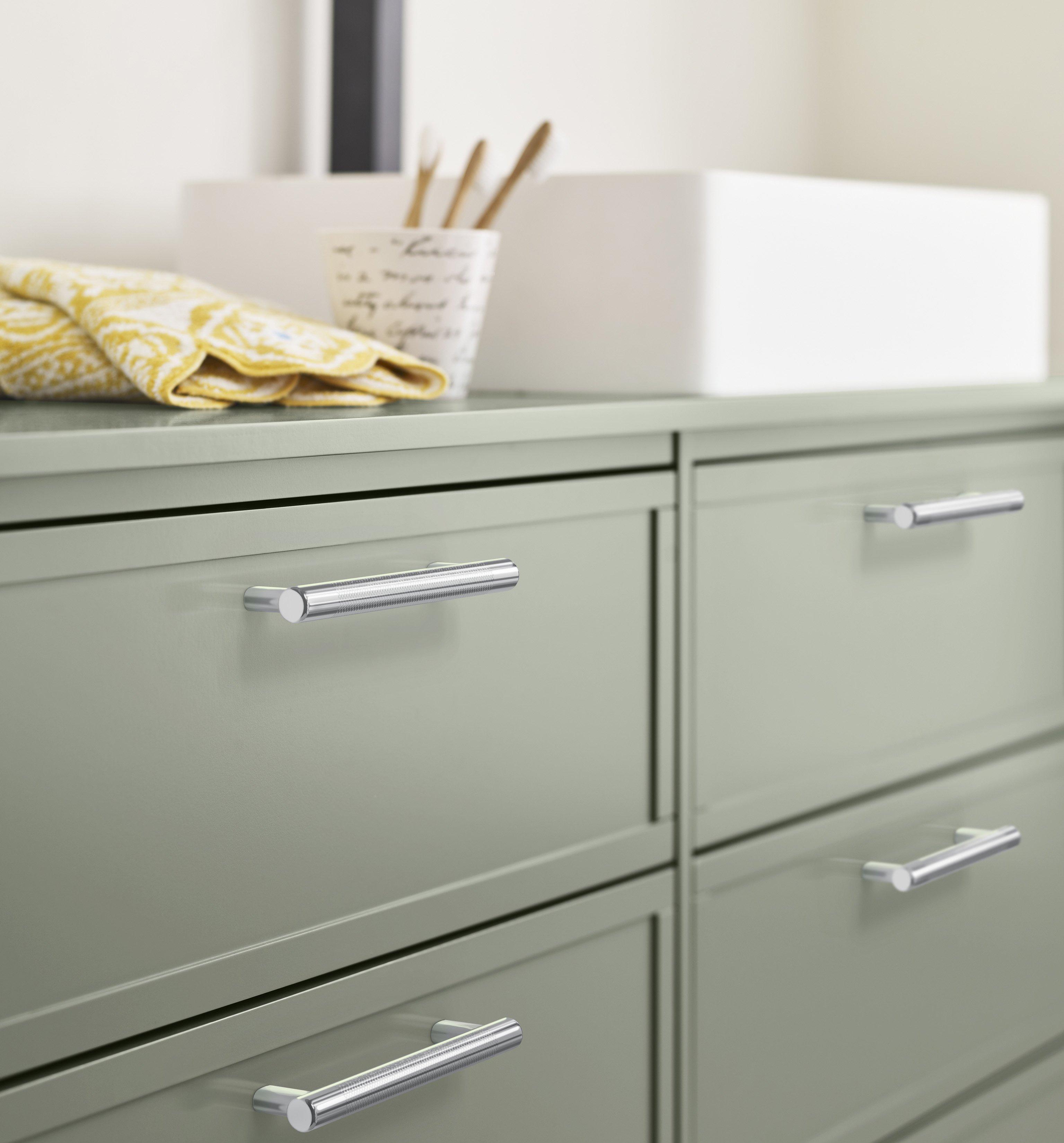 Bronx 6-5/16 in. Center-to-Center Polished Chrome Cabinet Pull