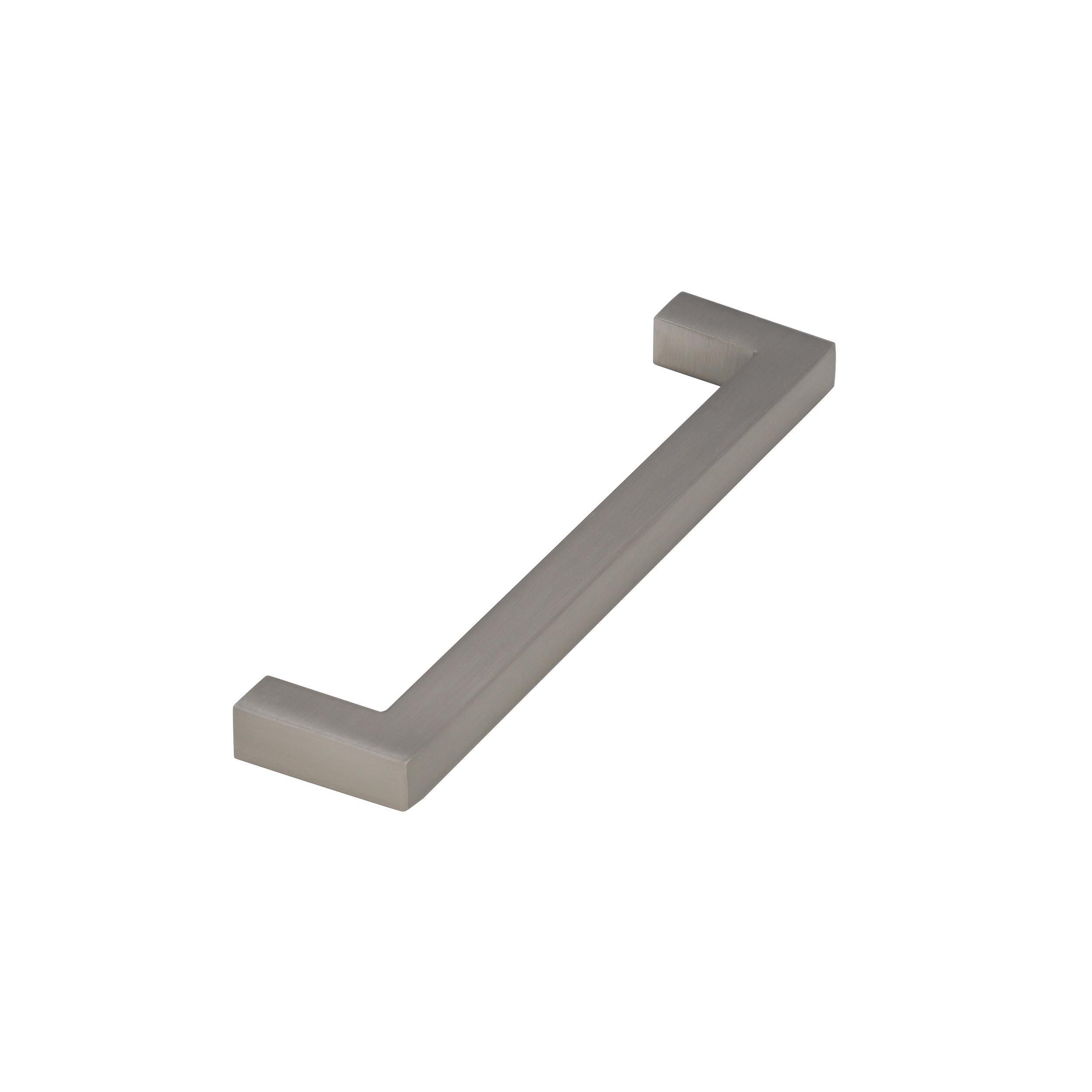Monument 5-1/16 in. Center-to-Center Satin Nickel Cabinet Pull