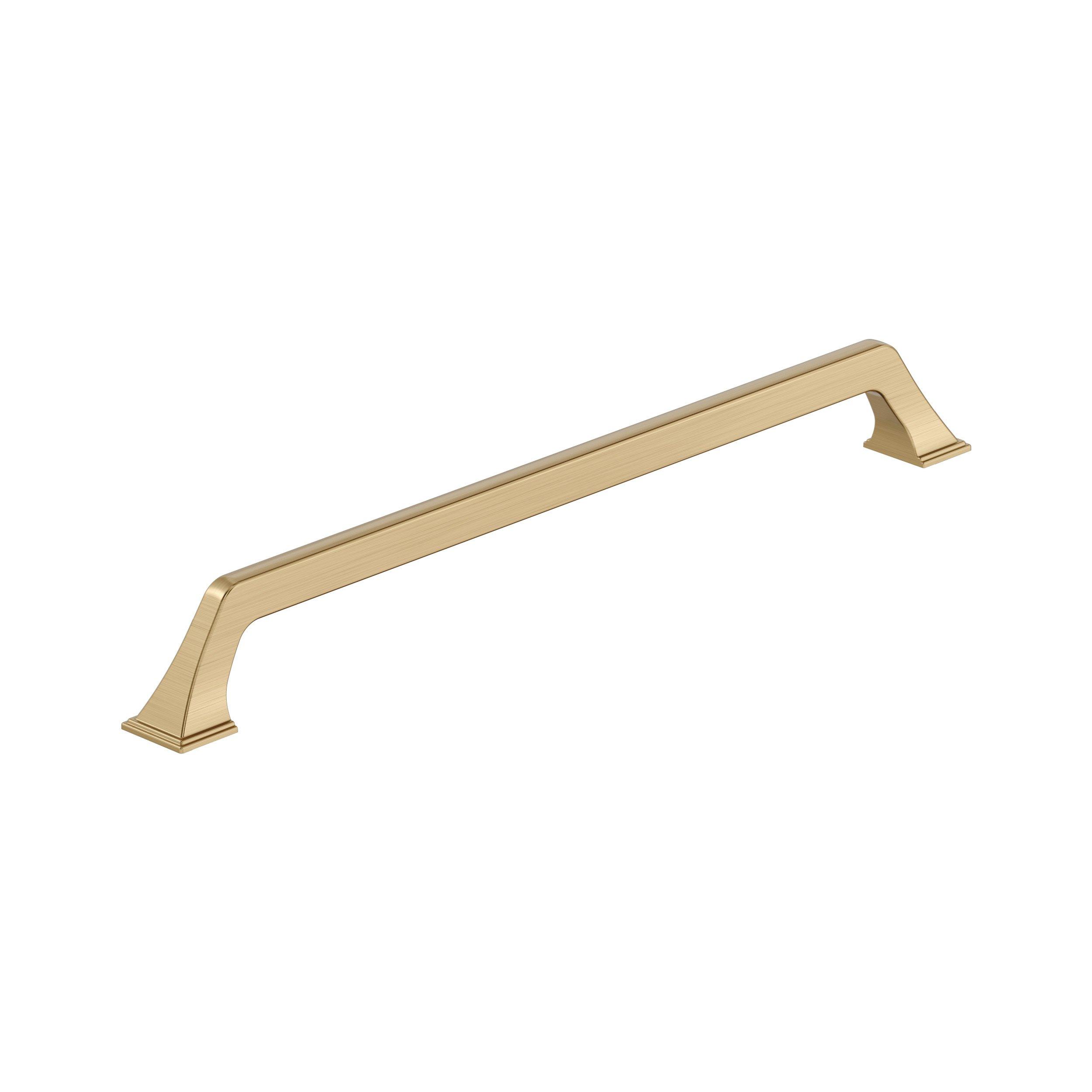 Exceed 12-5/8 in. Center-to-Center Champagne Bronze Cabinet Pull
