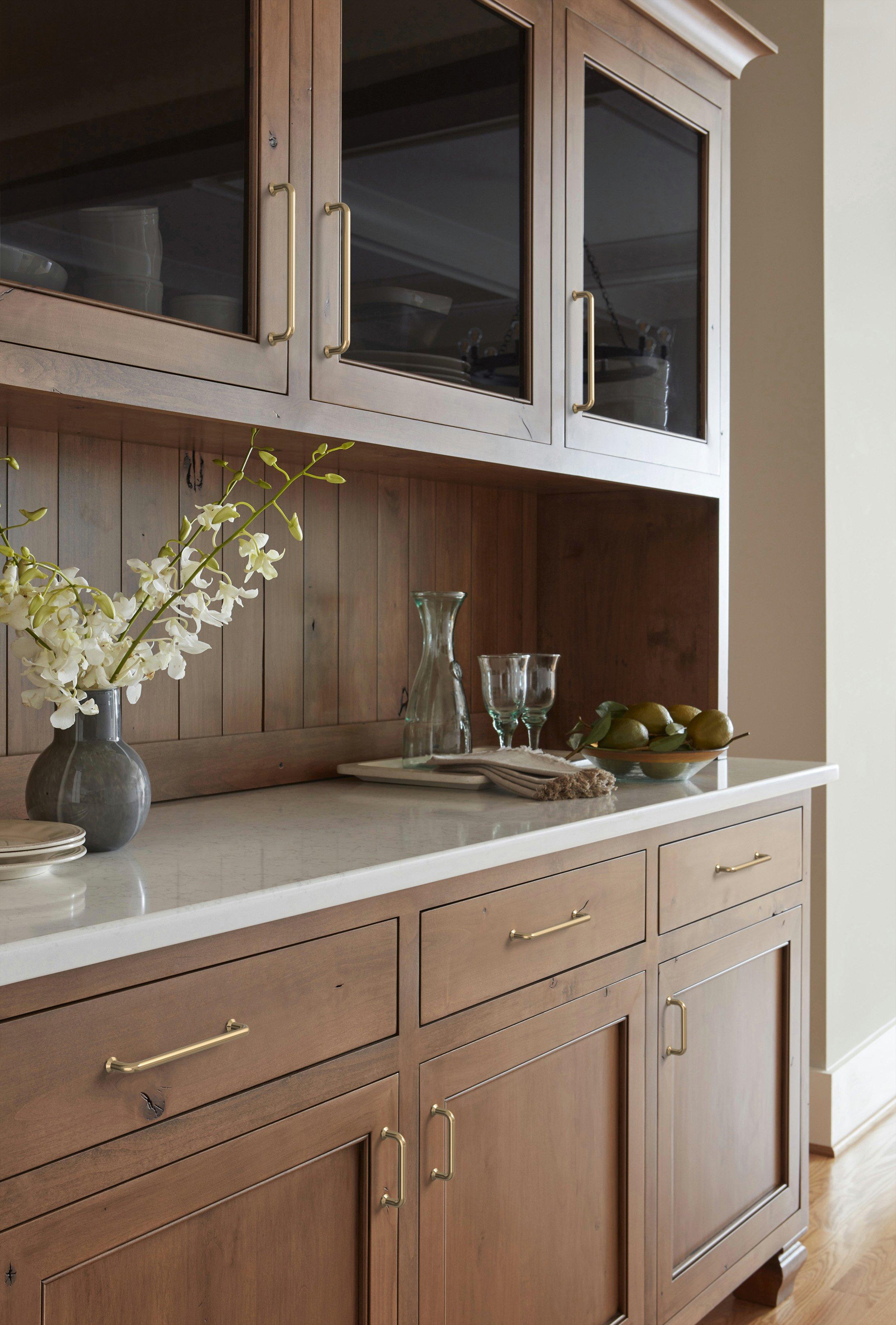 Factor 6-5/16 in. Center-to-Center Champagne Bronze Cabinet Pull