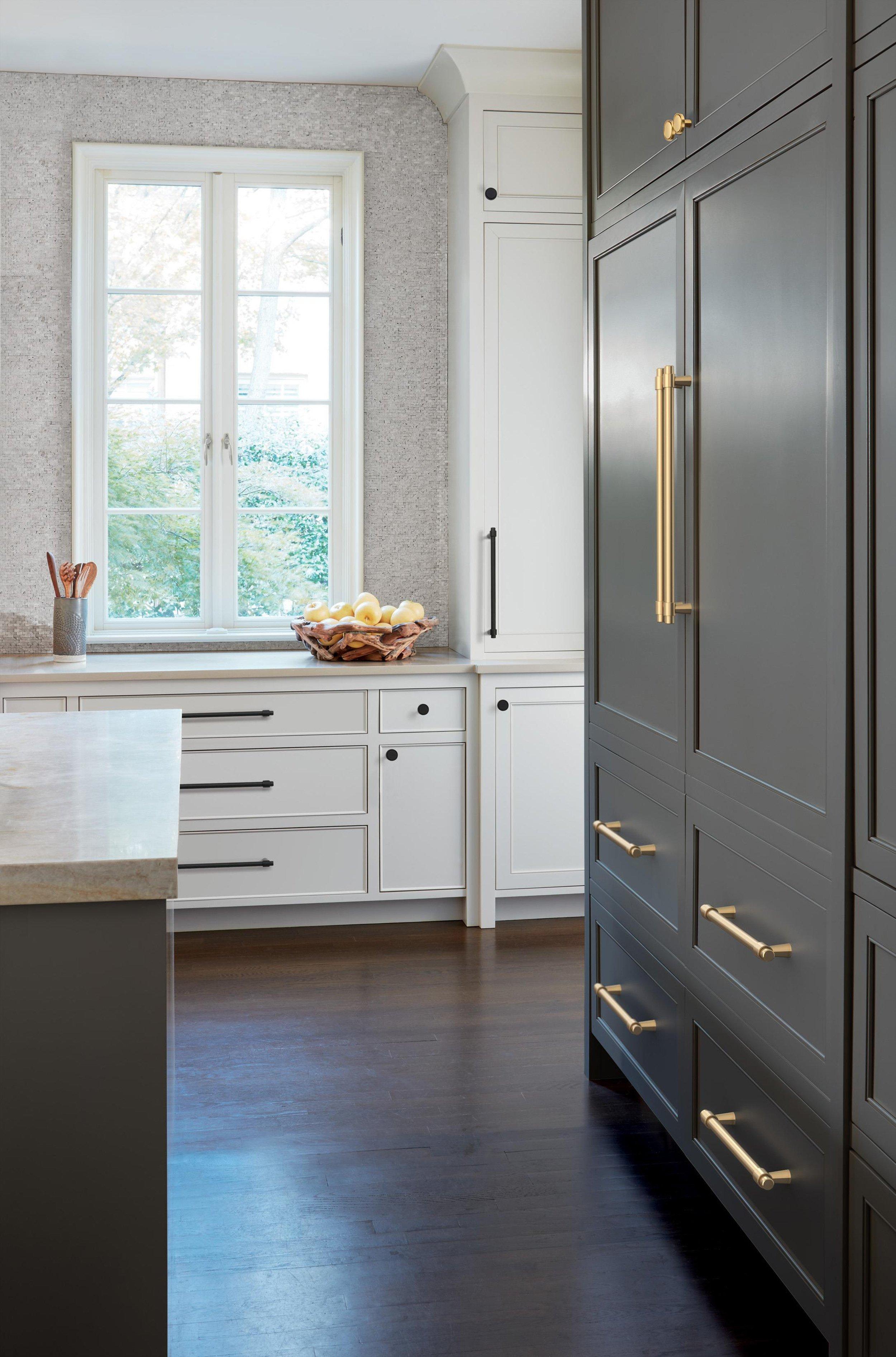 Destine 8-13/16 in. Center-to-Center Champagne Bronze Cabinet Pull