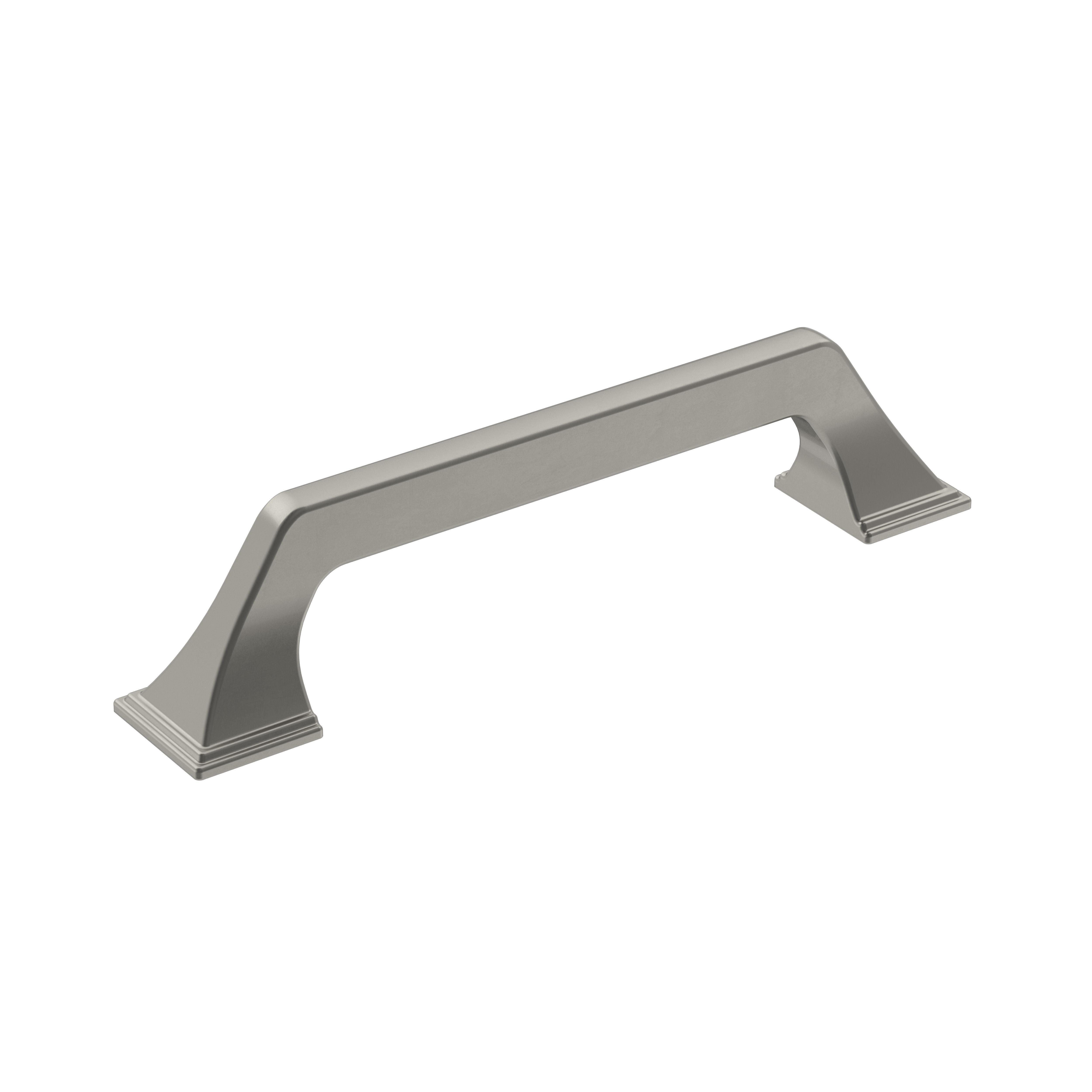 Exceed 5-1/16 in. Center-to-Center Satin Nickel Cabinet Pull