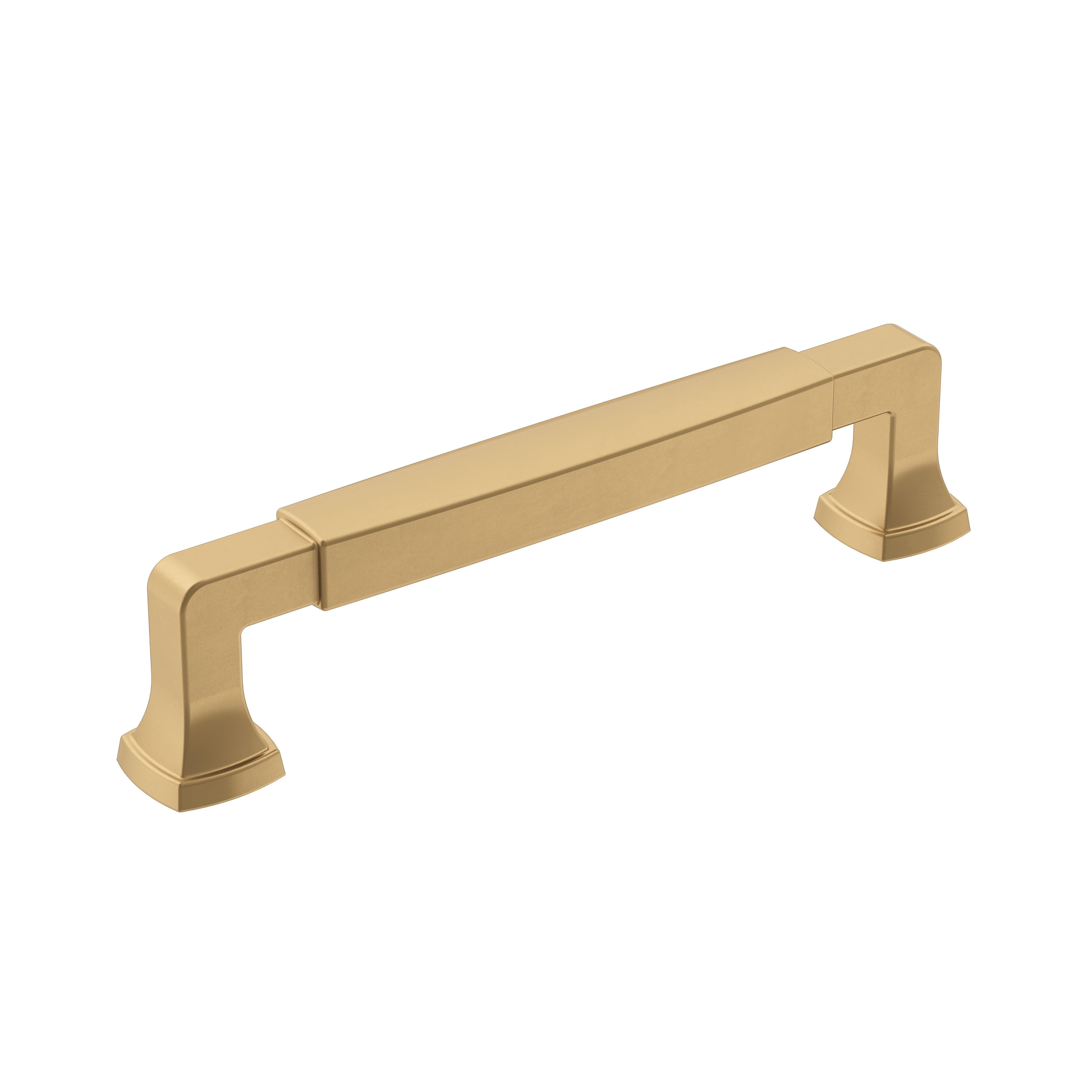 Stature 5-1/16 in. Center-to-Center Champagne Bronze Cabinet Pull