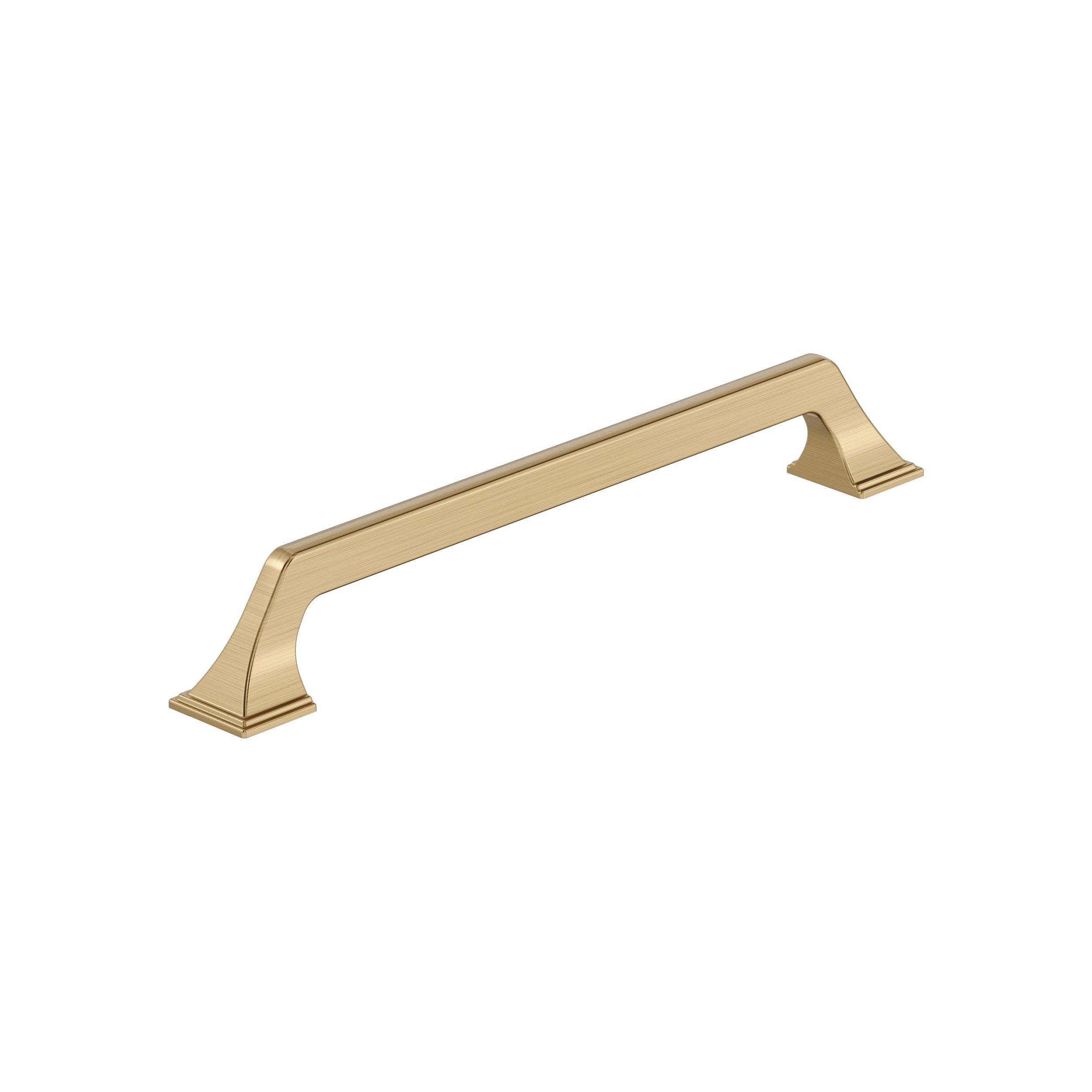 Exceed 7-9/16 in. Center-to-Center Champagne Bronze Cabinet Pull