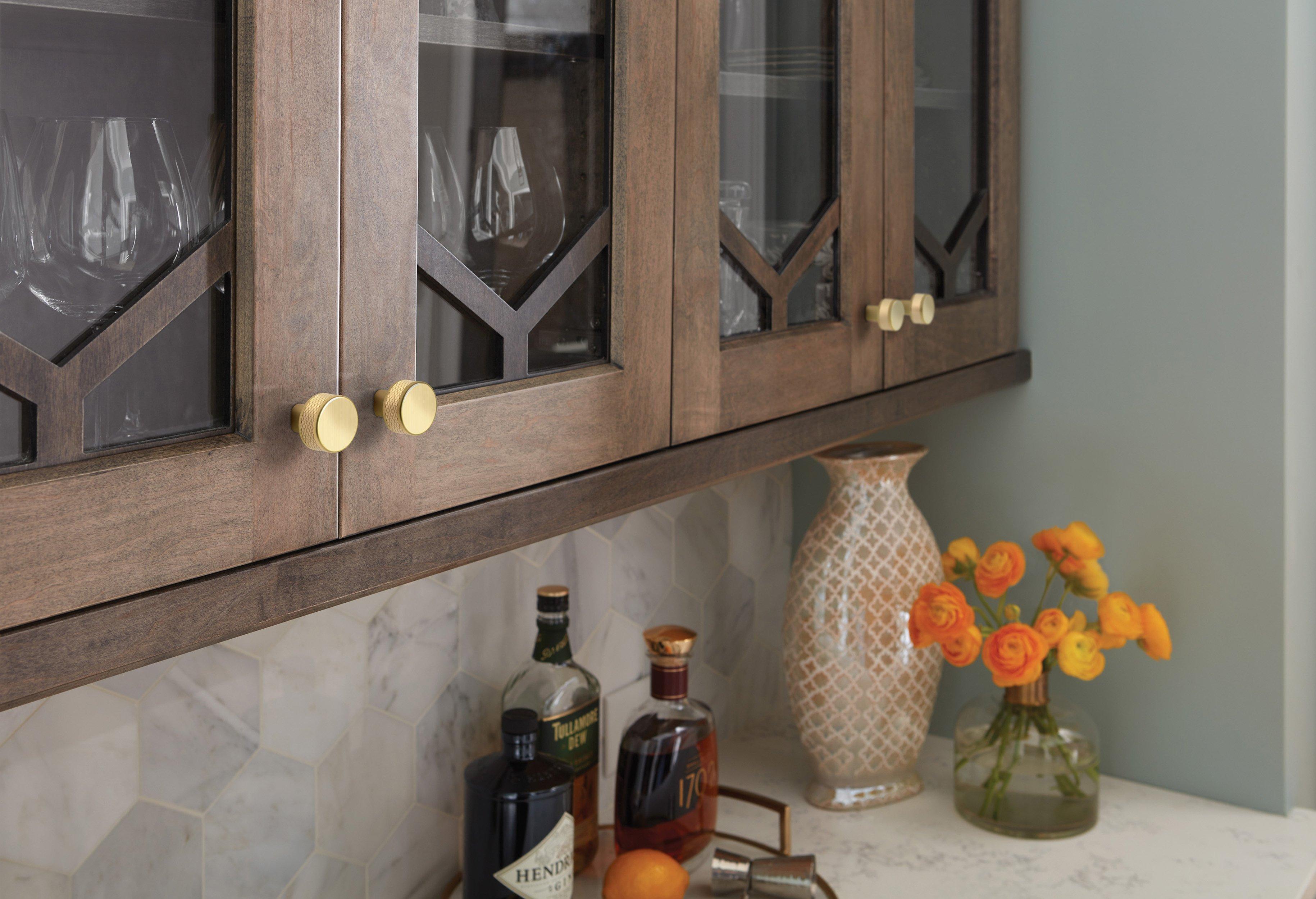 Bronx 1-1/4 in. Champagne Bronze Cabinet Knob