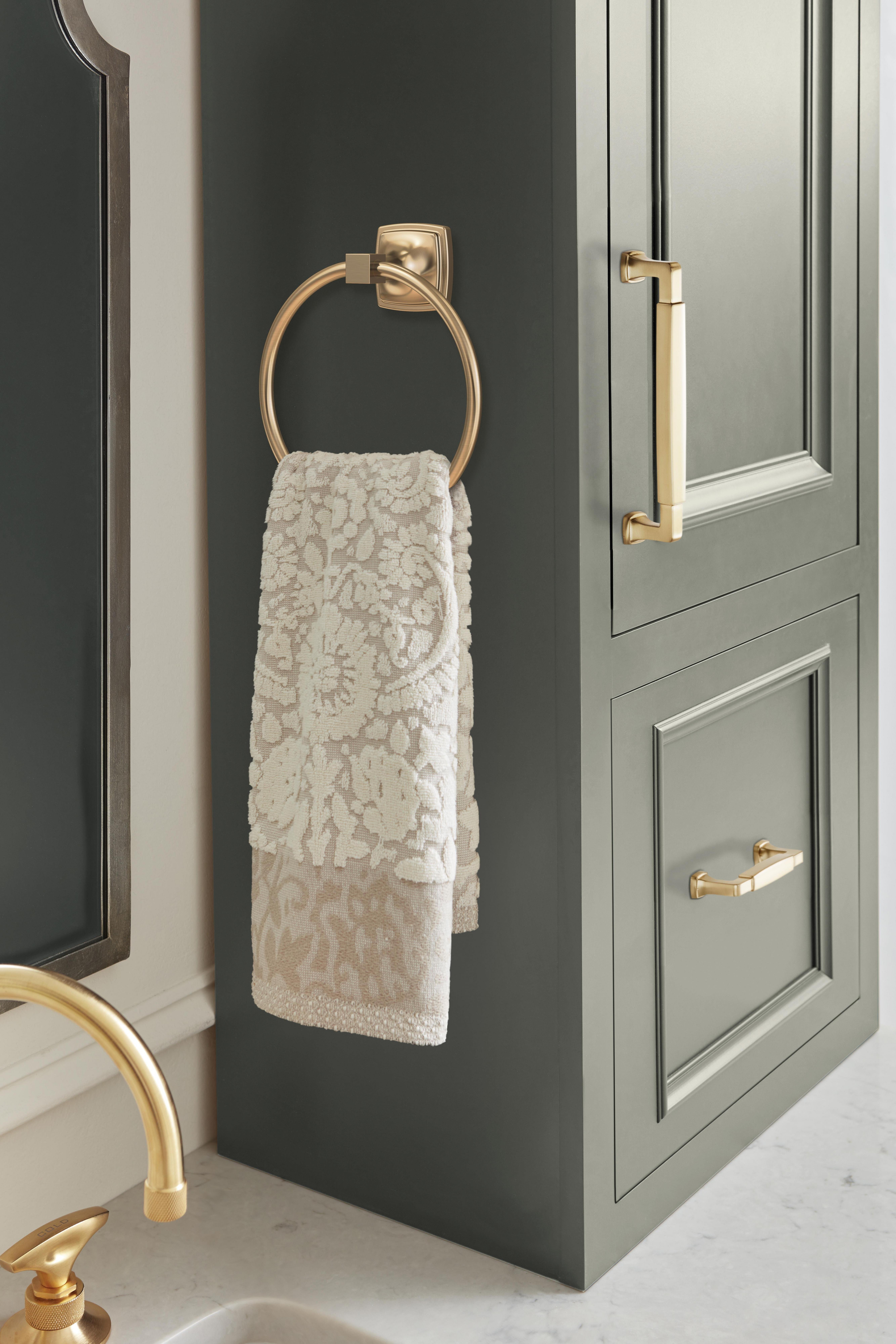 Stature 6-5/16 in. Center-to-Center Champagne Bronze Cabinet Pull