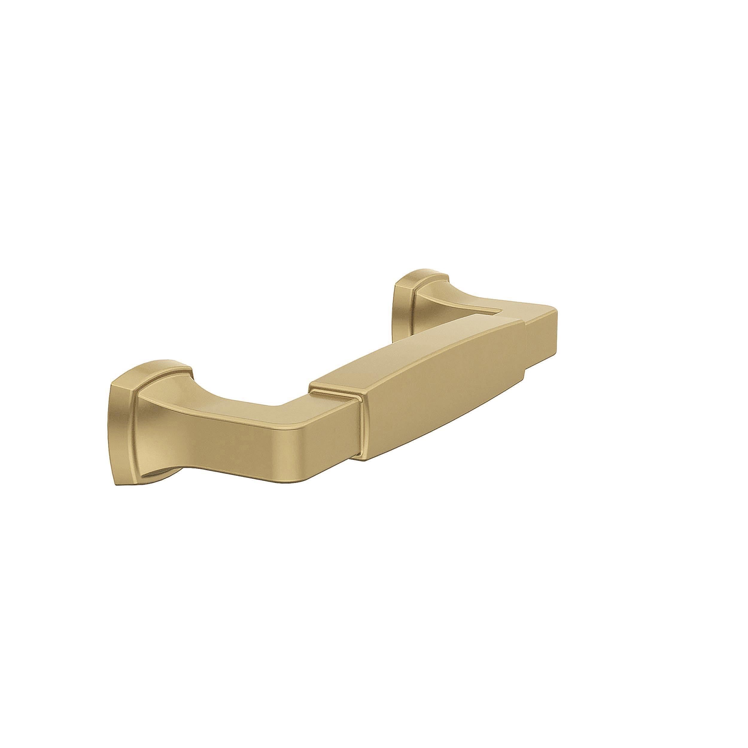 Stature 3-3/4 in. Center-to-Center Champagne Bronze Cabinet Pull