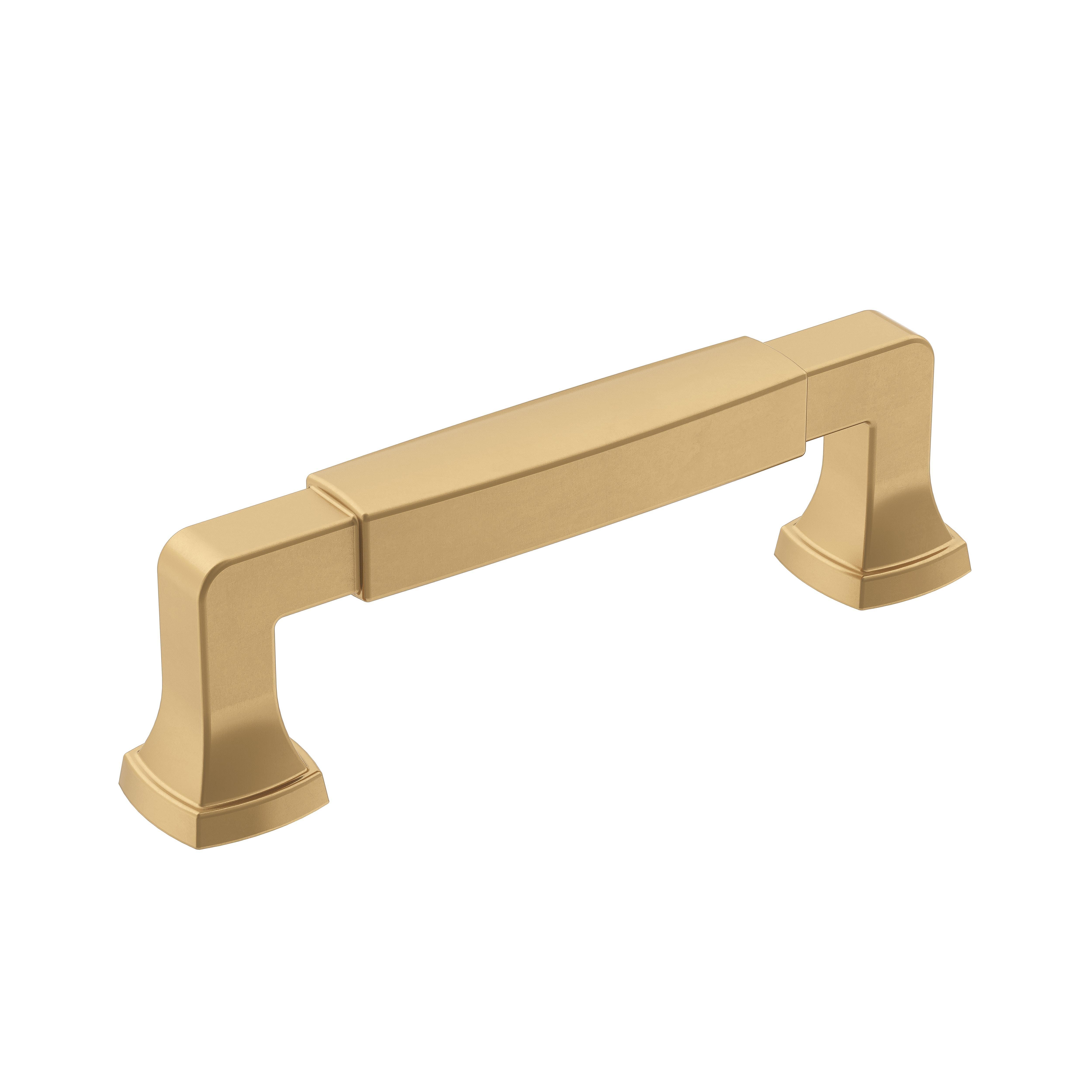 Stature 3-3/4 in. Center-to-Center Champagne Bronze Cabinet Pull