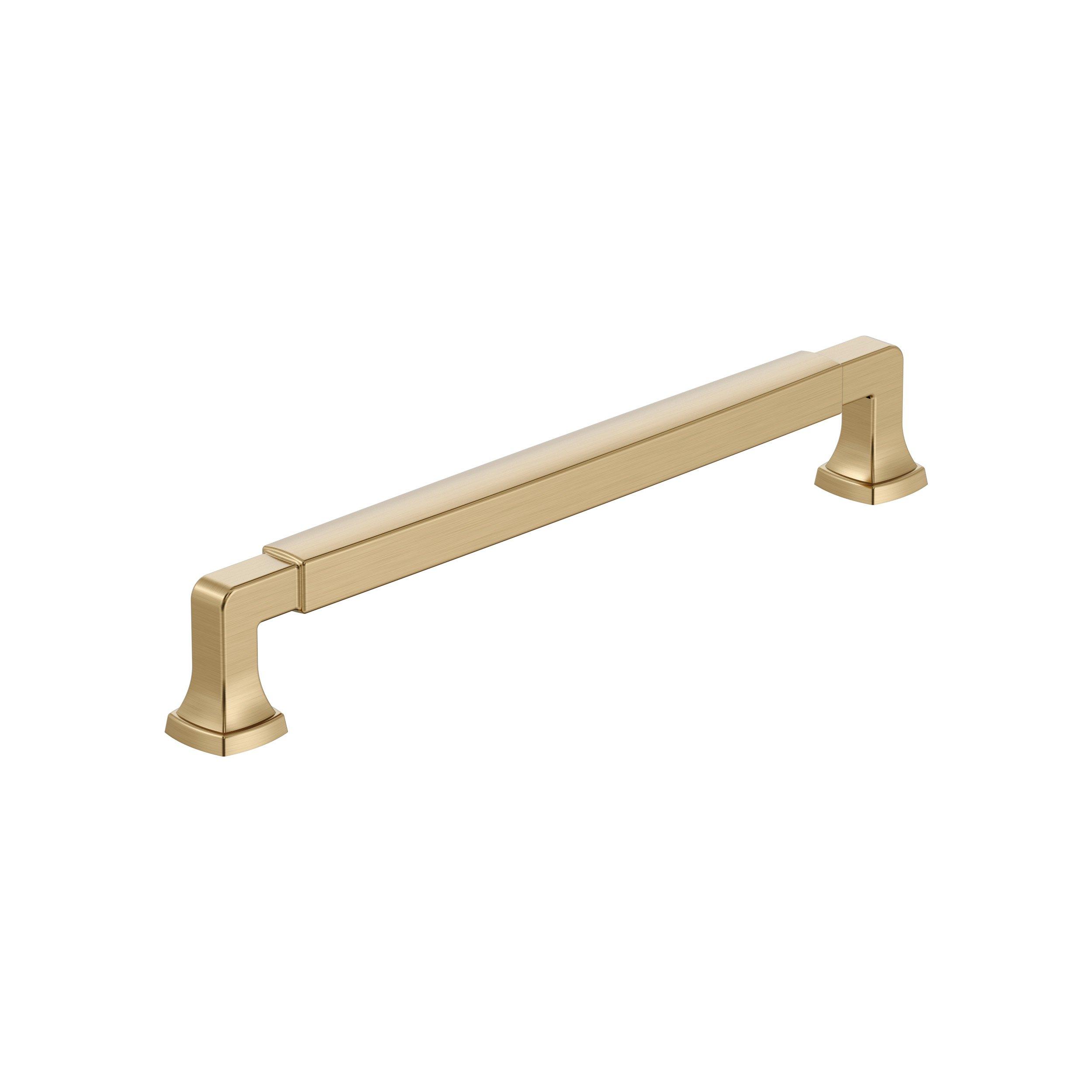 Stature 7-9/16 in. Center-to-Center Champagne Bronze Cabinet Pull