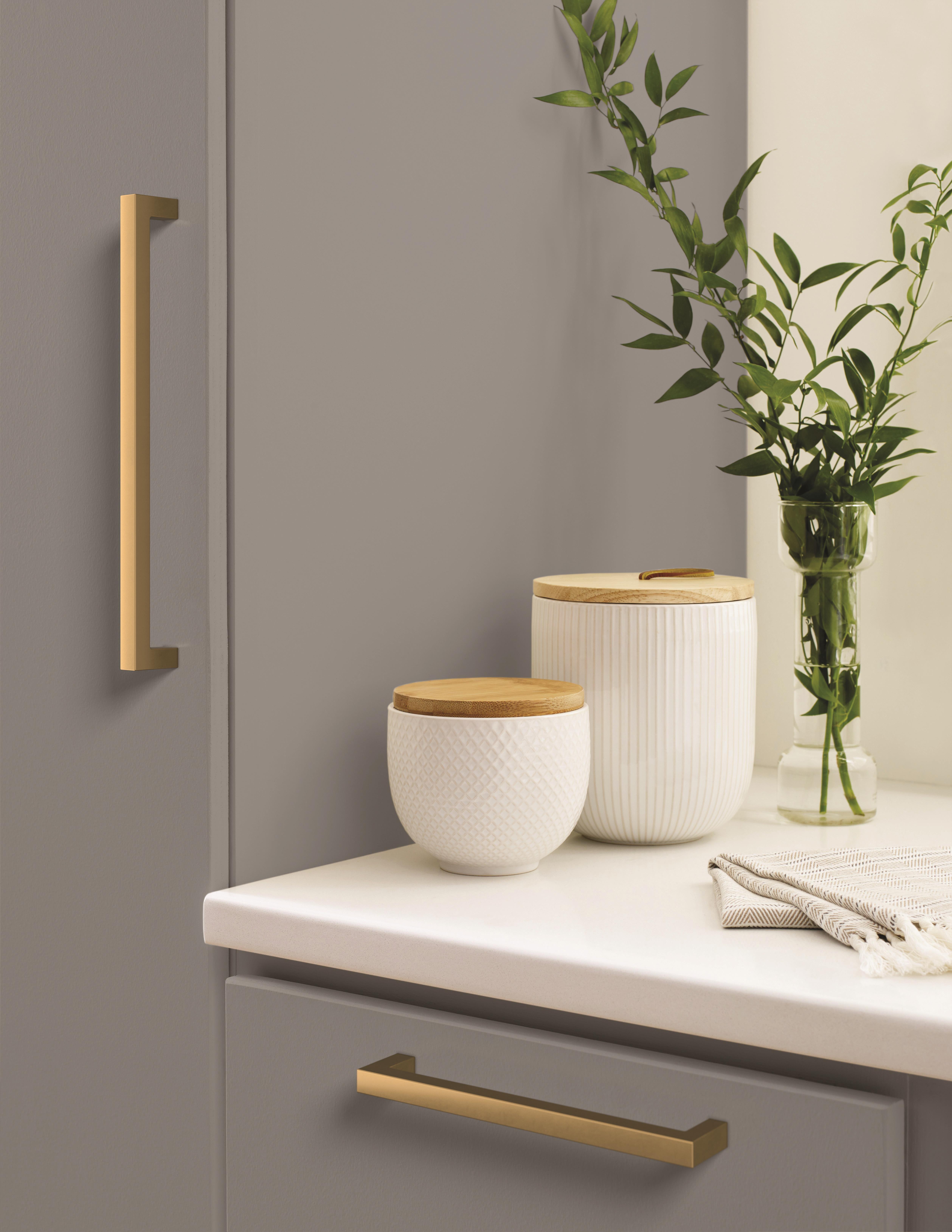Monument 8-13/16 in. Center-to-Center Champagne Bronze Cabinet Pull