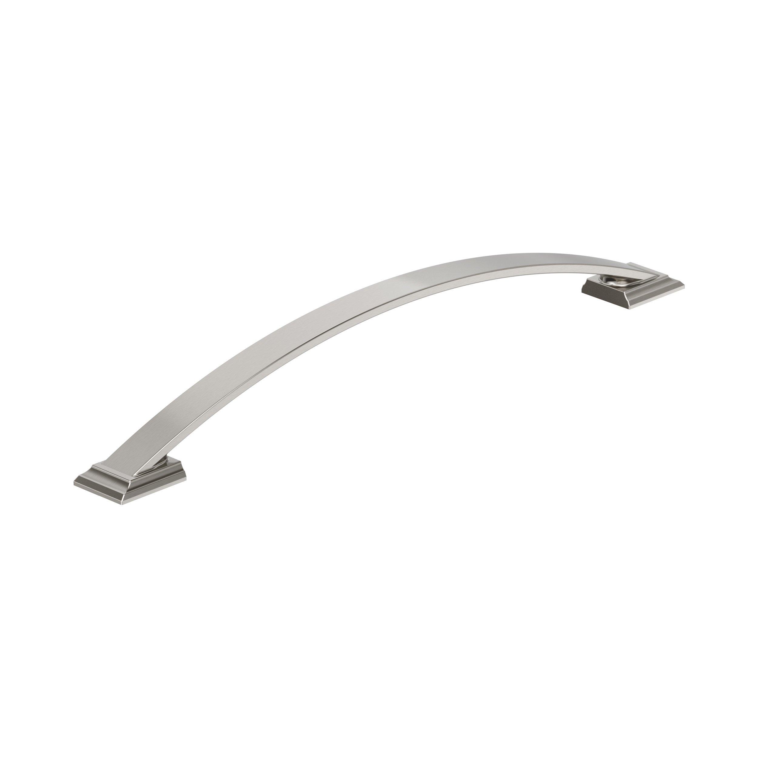 Candler 10-1/16 in. Center-to-Center Satin Nickel Cabinet Pull