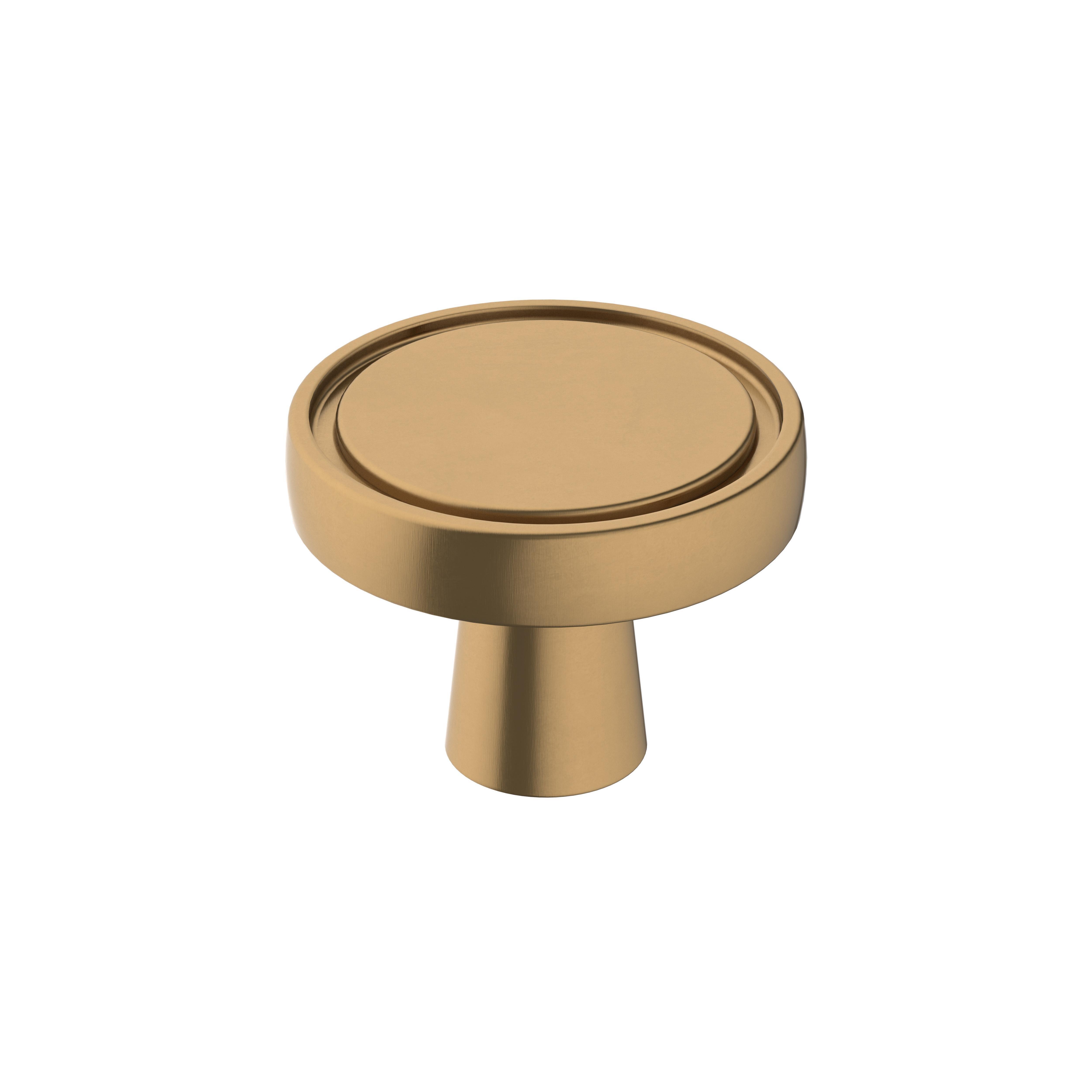 Destine 1-3/8 in. Champagne Bronze Cabinet Knob