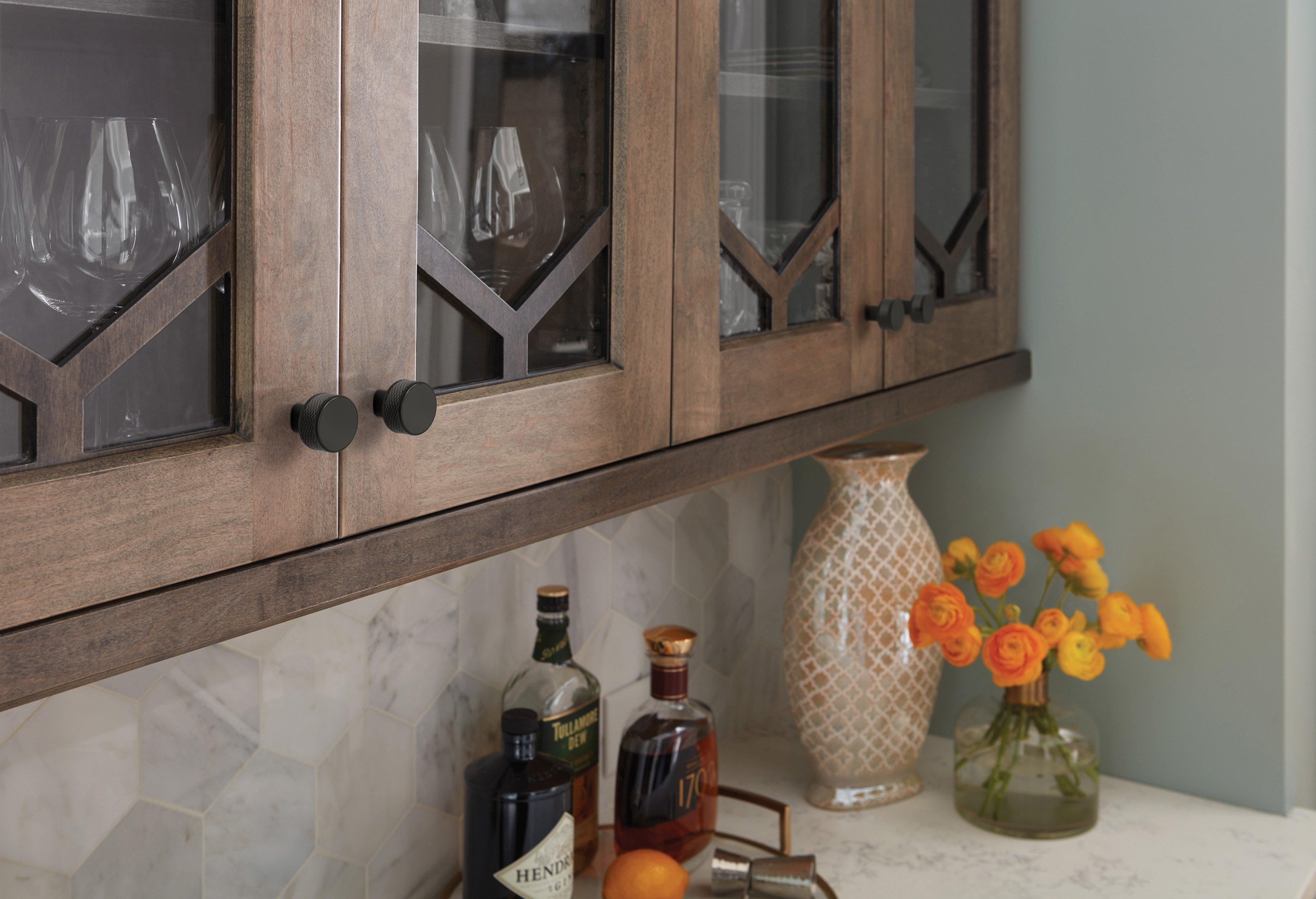 Bronx 1-1/4 in. Black Bronze Cabinet Knob