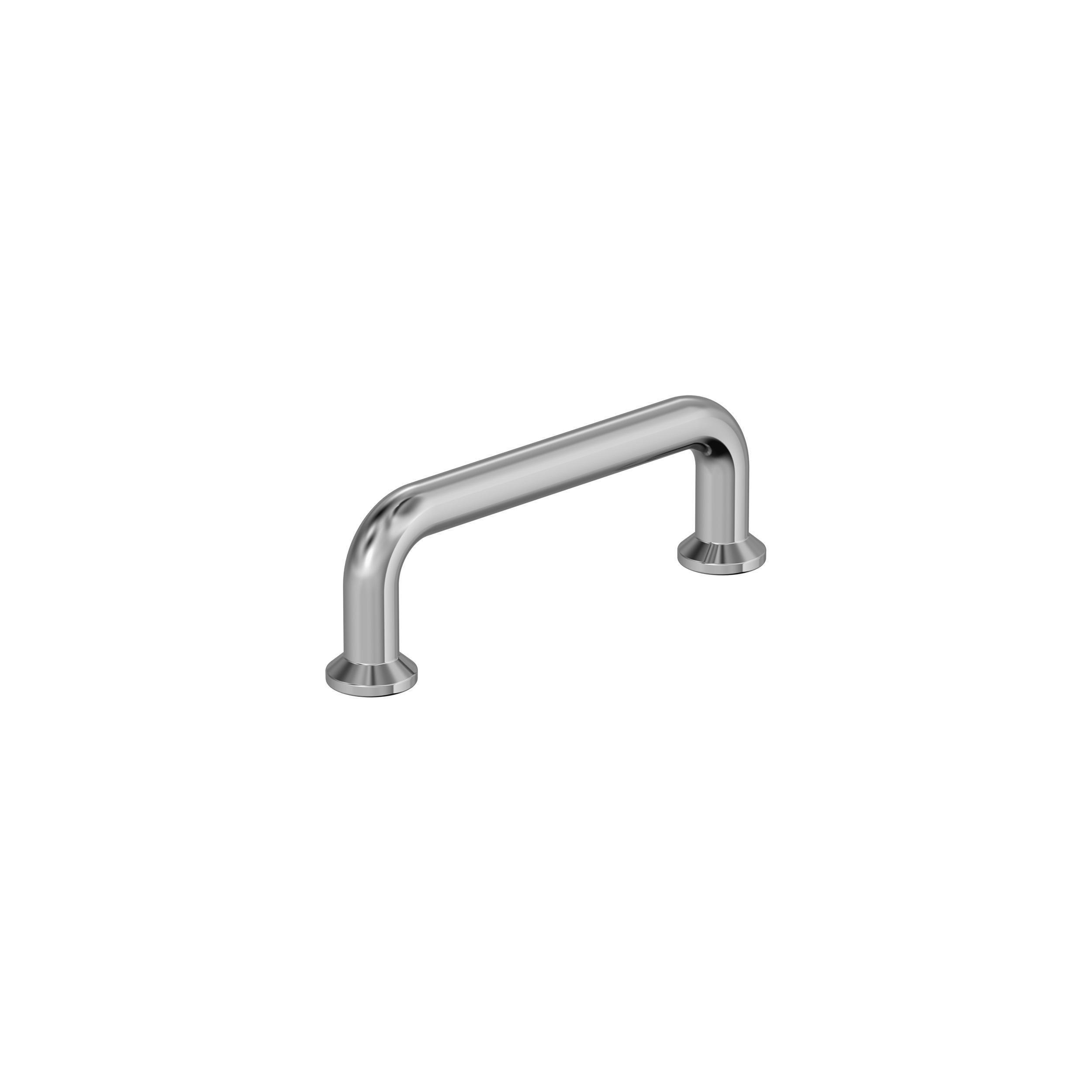 Factor 3 in. Center-to-Center Polished Chrome Cabinet Pull