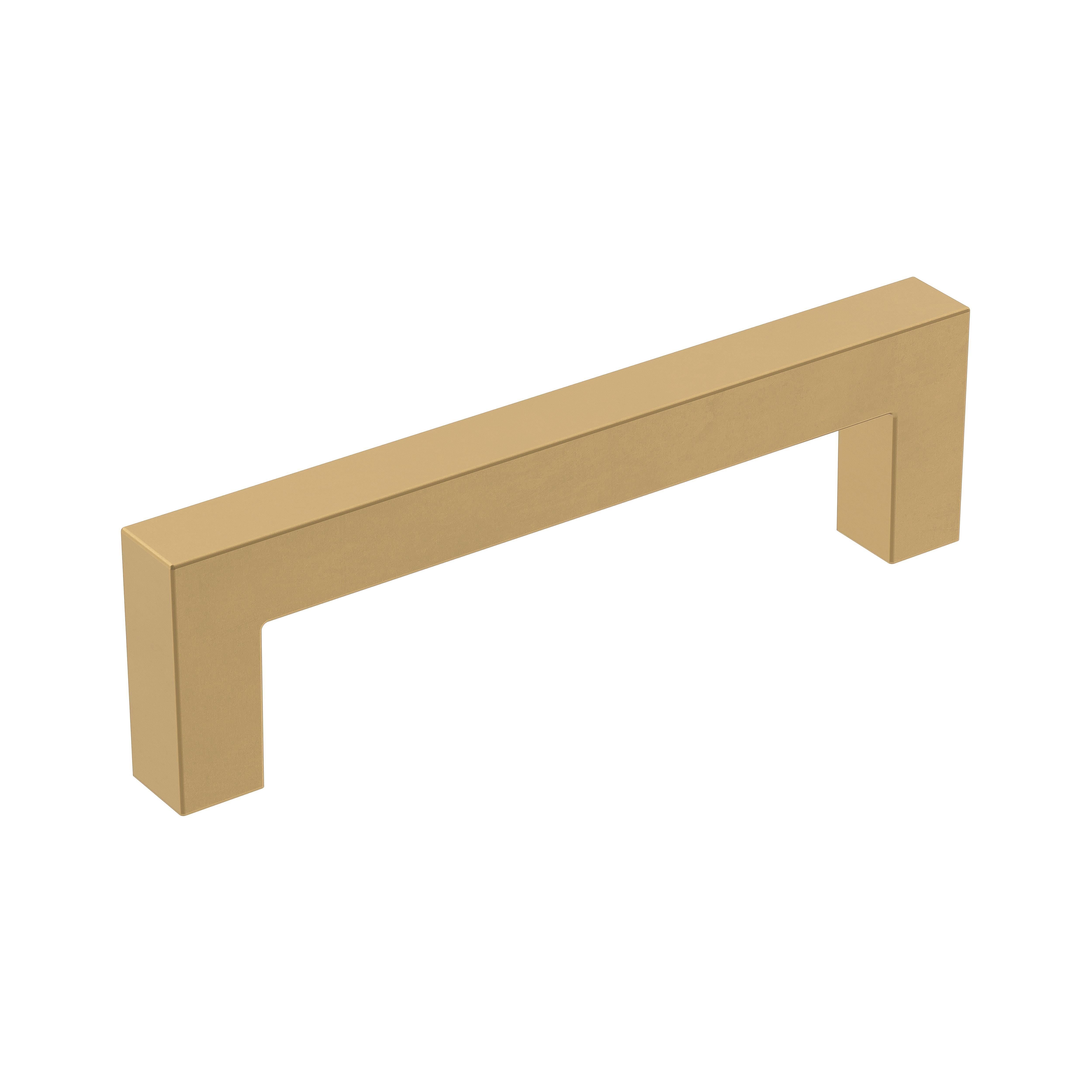 Monument 3-3/4 in. Center-to-Center Champagne Bronze Cabinet Pull
